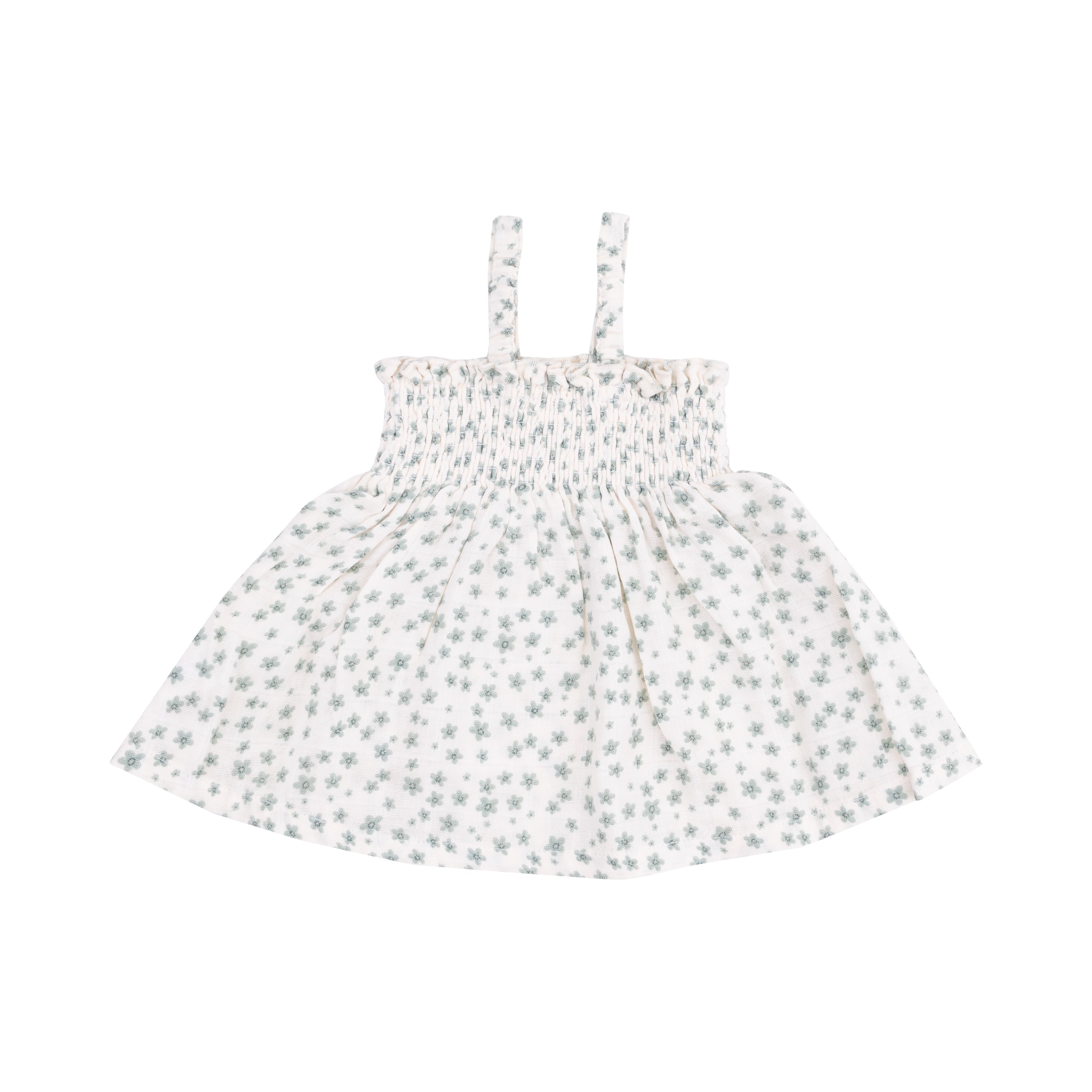 Smocked Top & Bloomer - Jadeite Simple Floral