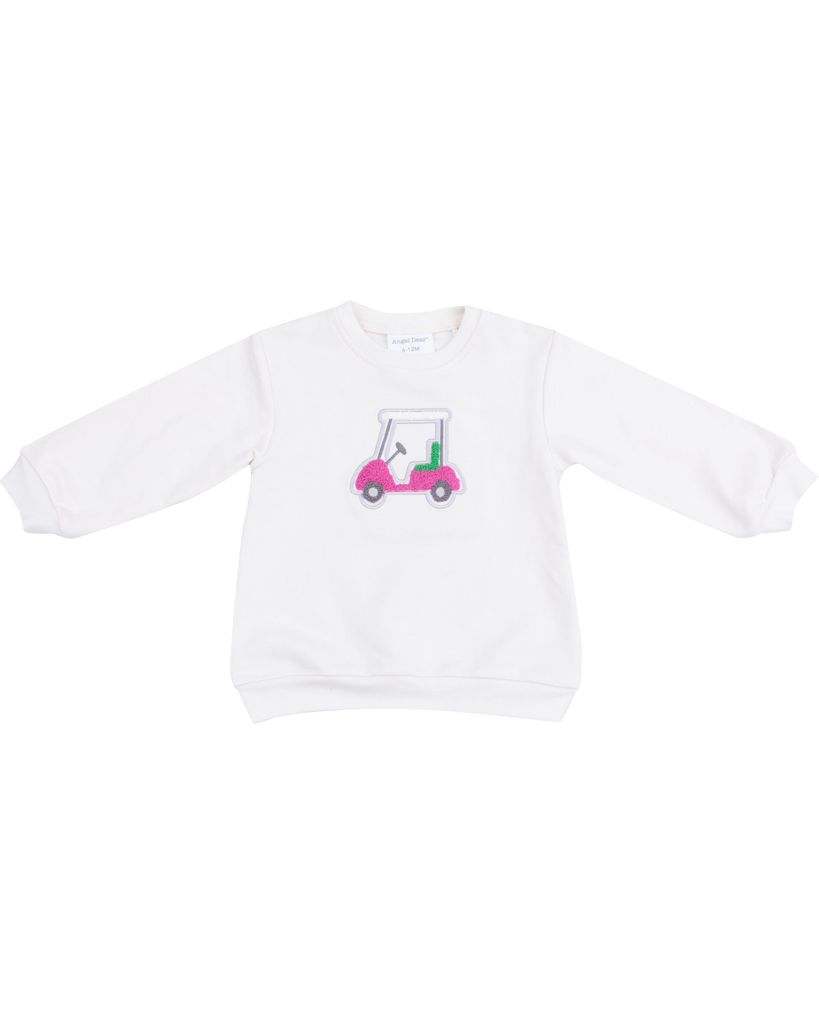 Oversize Sweatshirt with Applique - Golf Cart