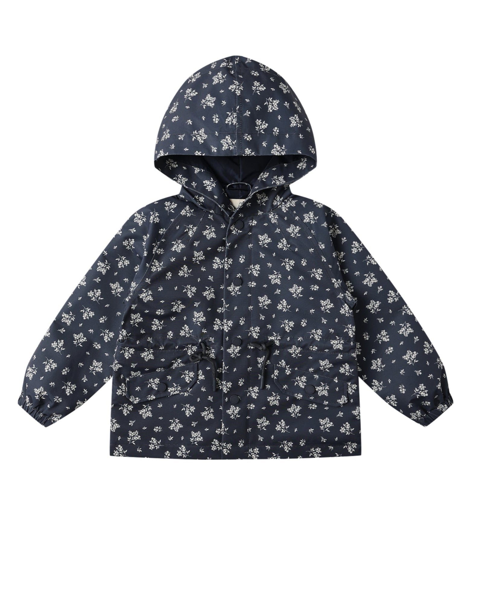 Raincoat - Blue Floral