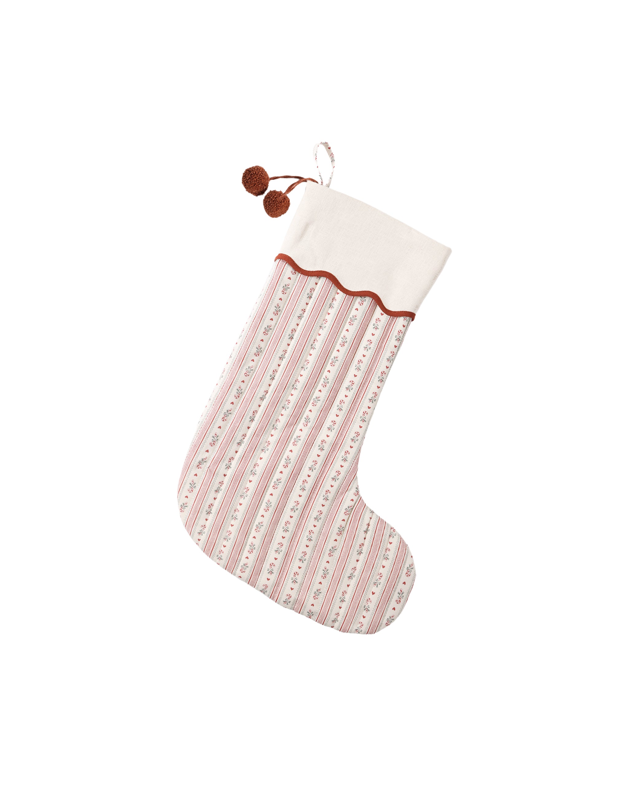 Christmas Stocking - Candy Cane Stripe