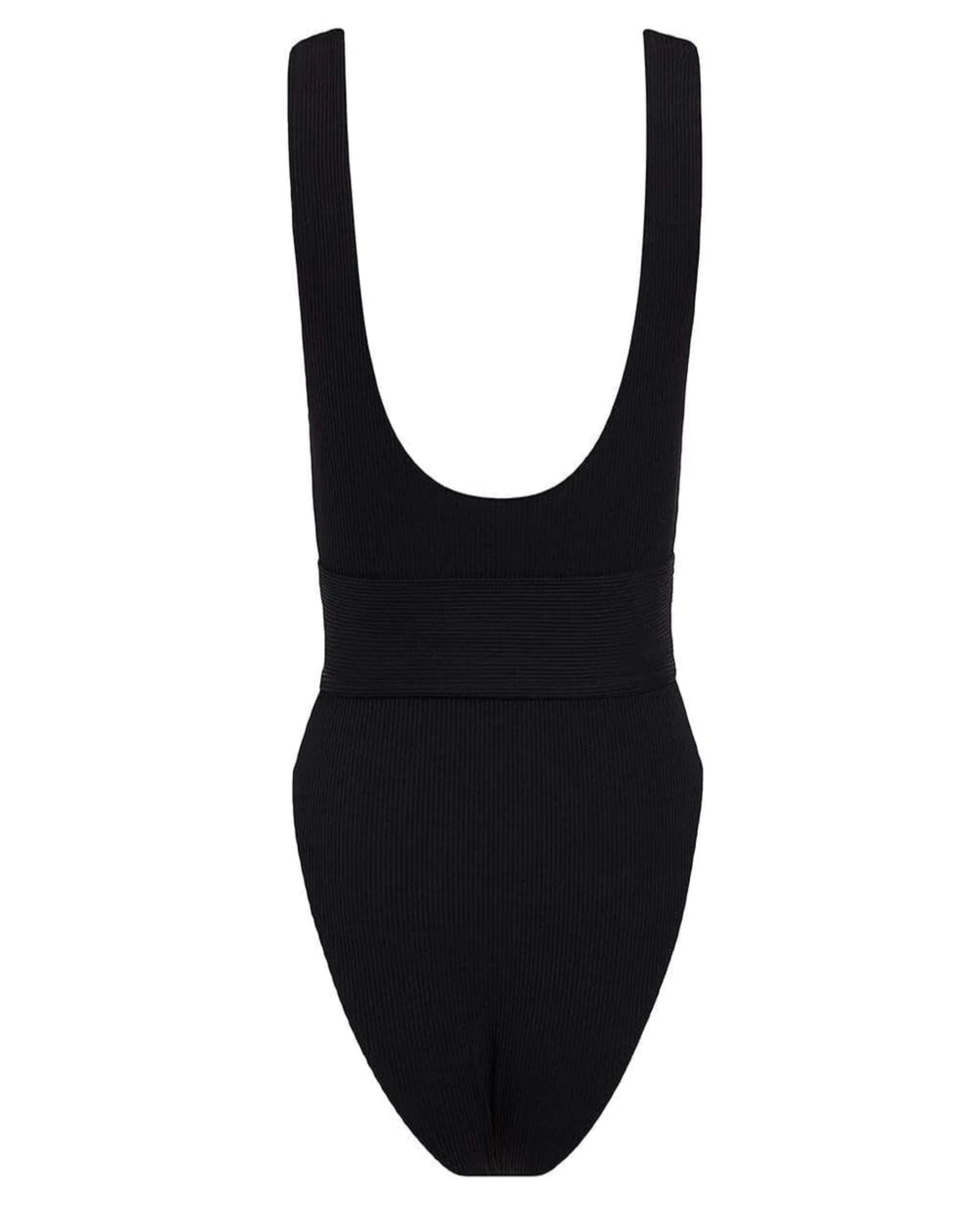 Black Rib Kim One-Piece