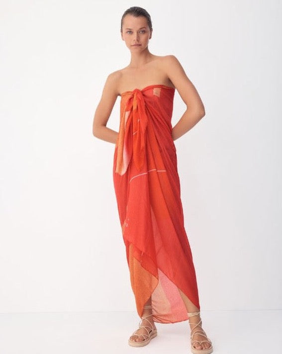 Shadow Play Sarong