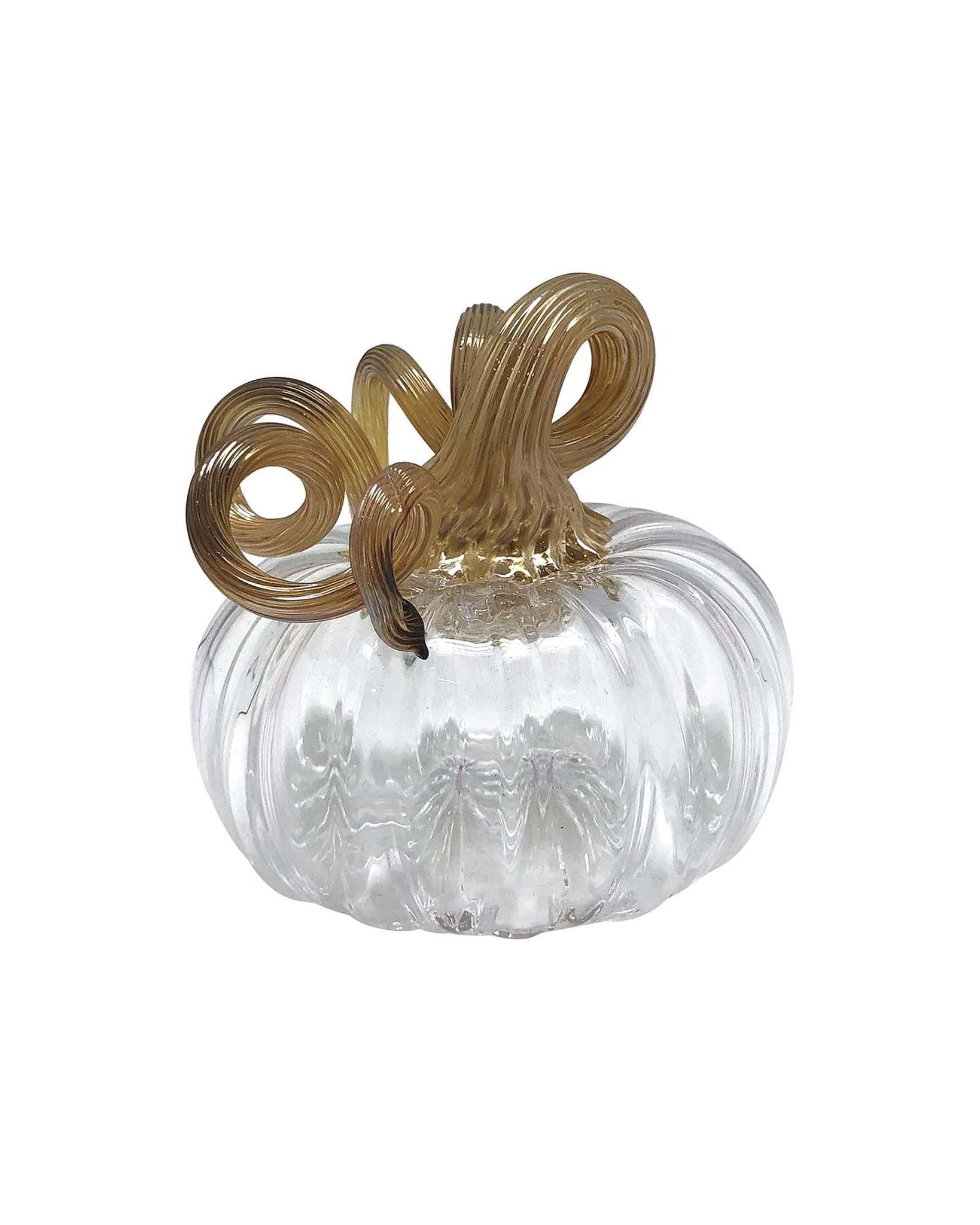 Glass Pumpkin - Clear