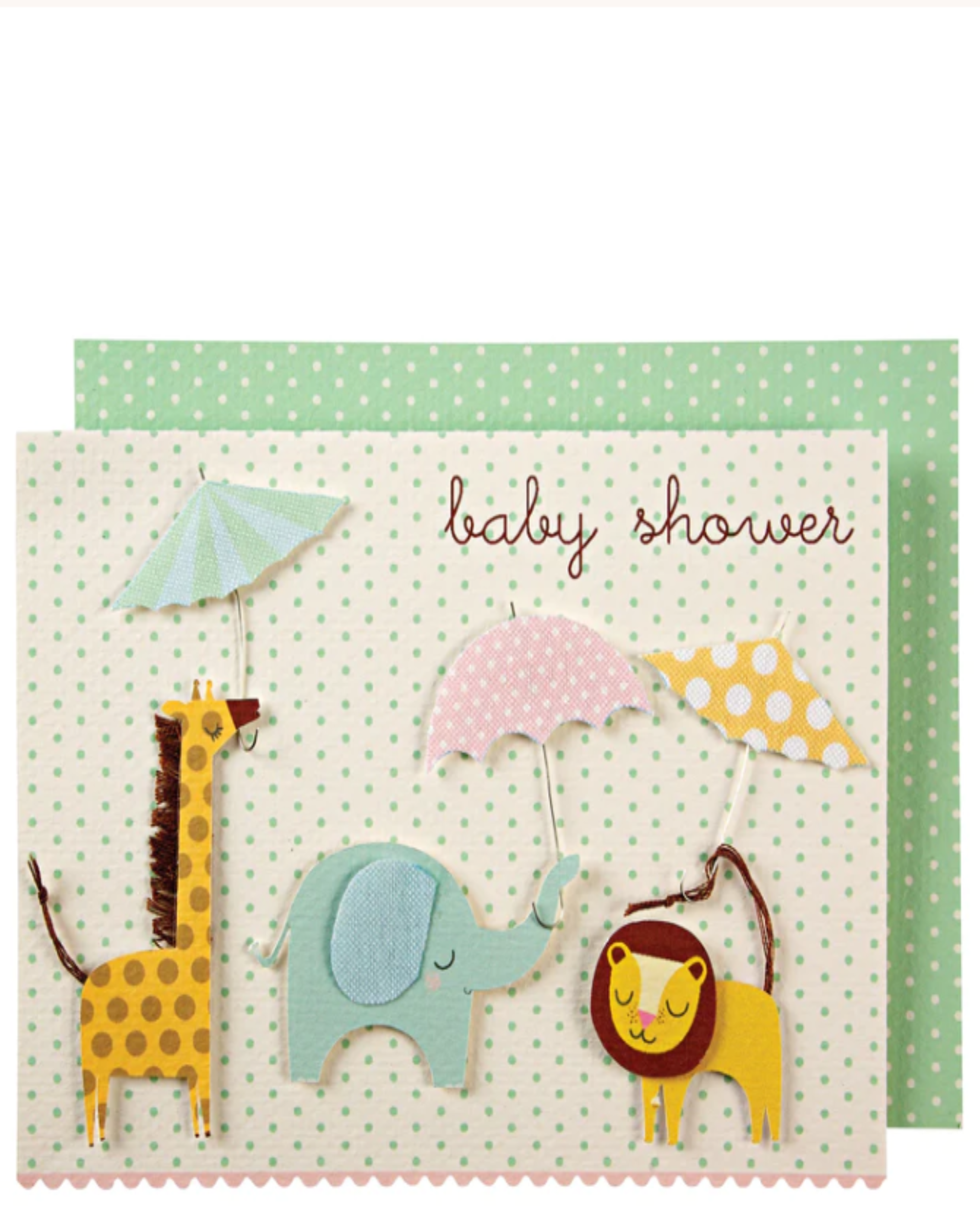 Animals & Umbrellas Card