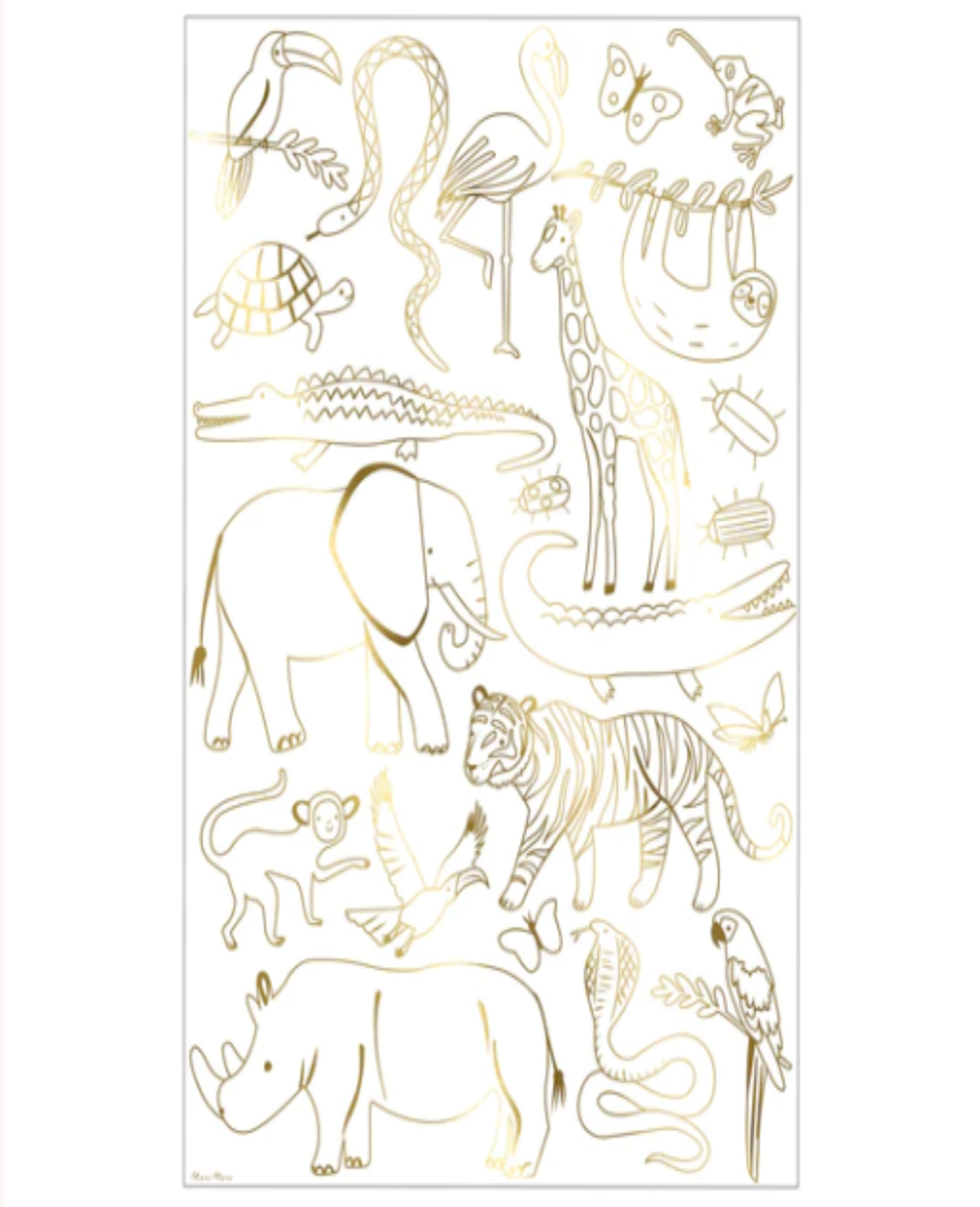 Jungle Coloring Posters