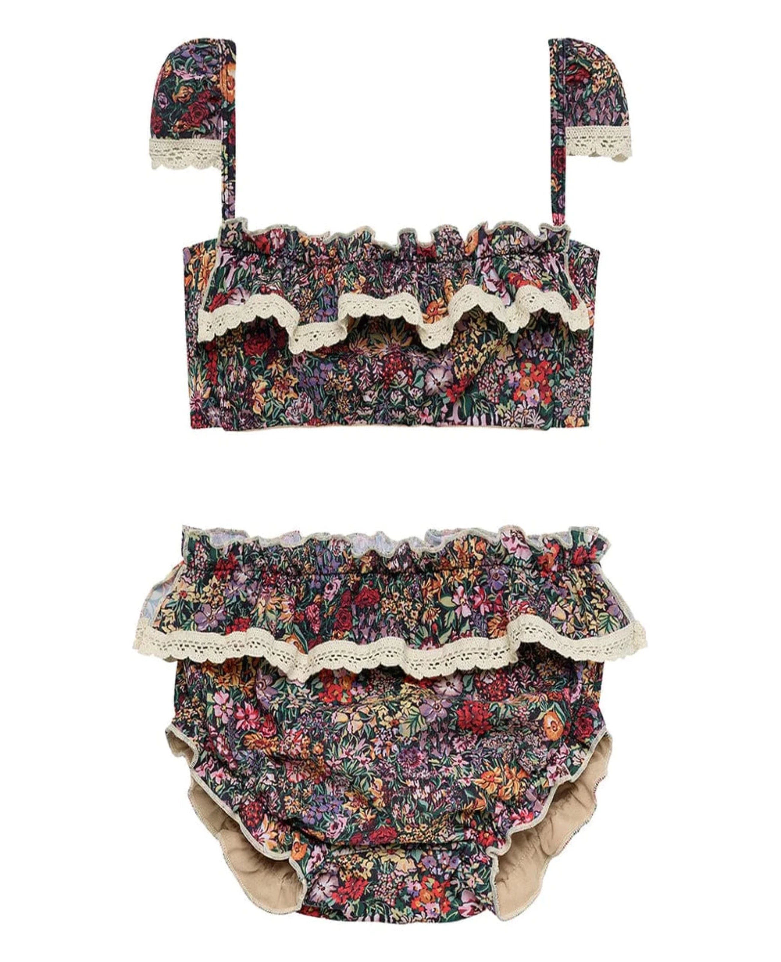 Mara Floral Mini Cabana Bikini Set