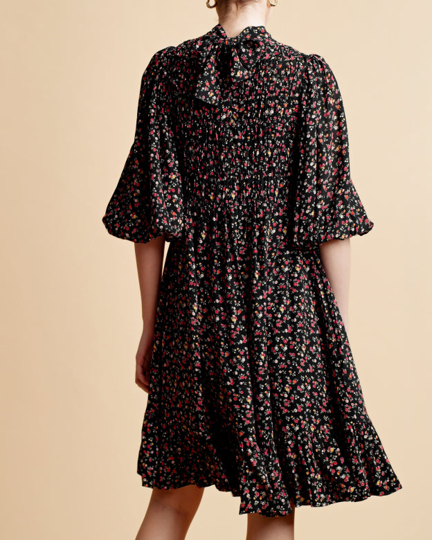 Drapy Georgette Mini Dress