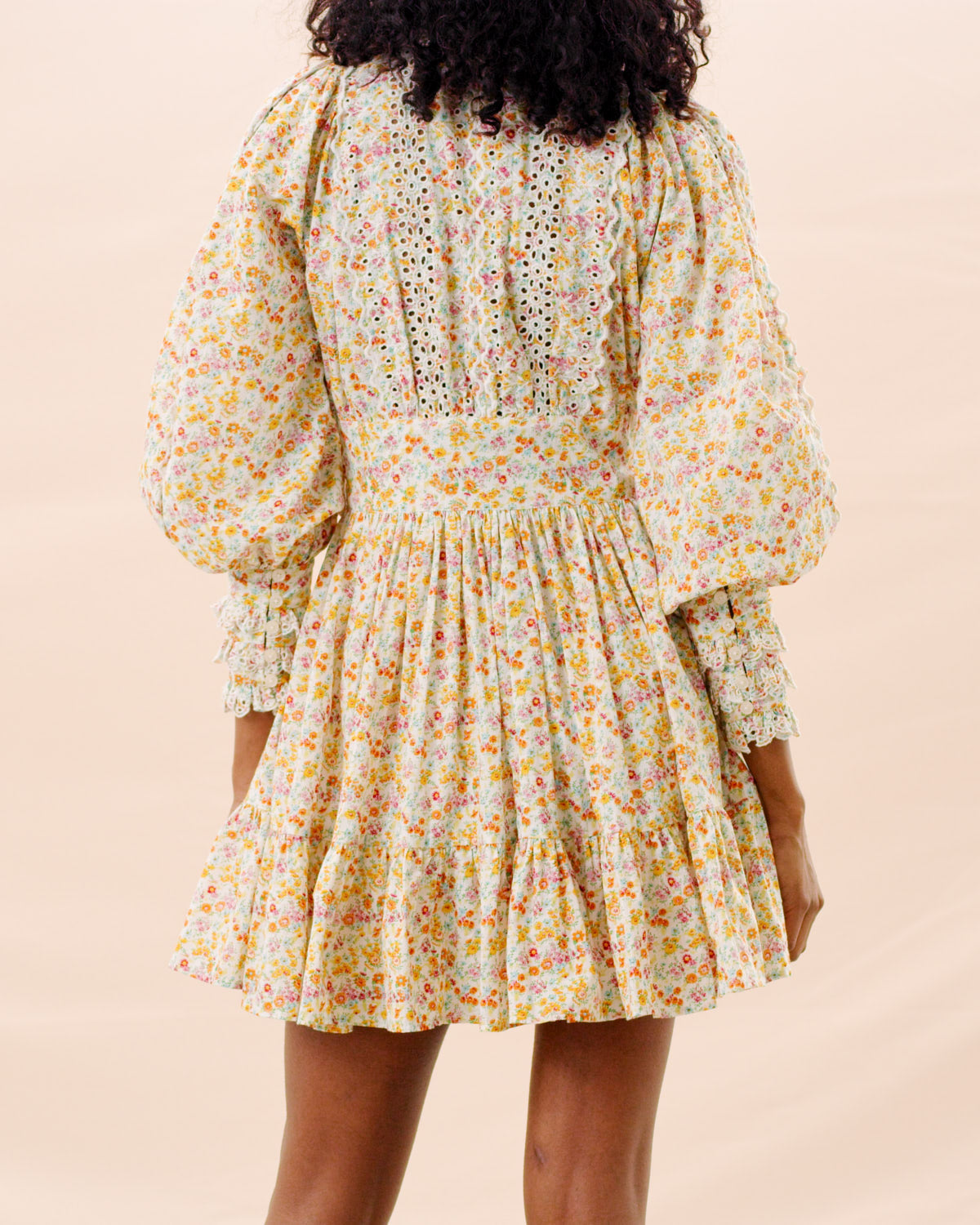 Cotton Slub Mini Dress