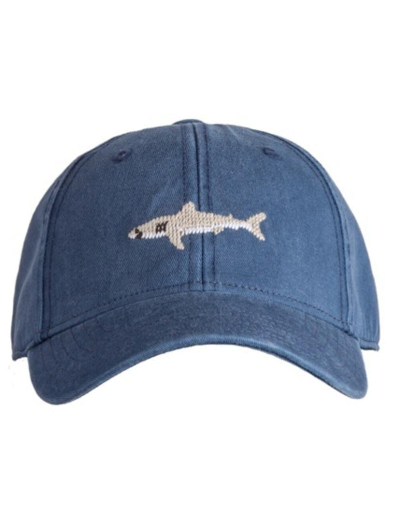 Kids Great White Baseball Hat - Navy