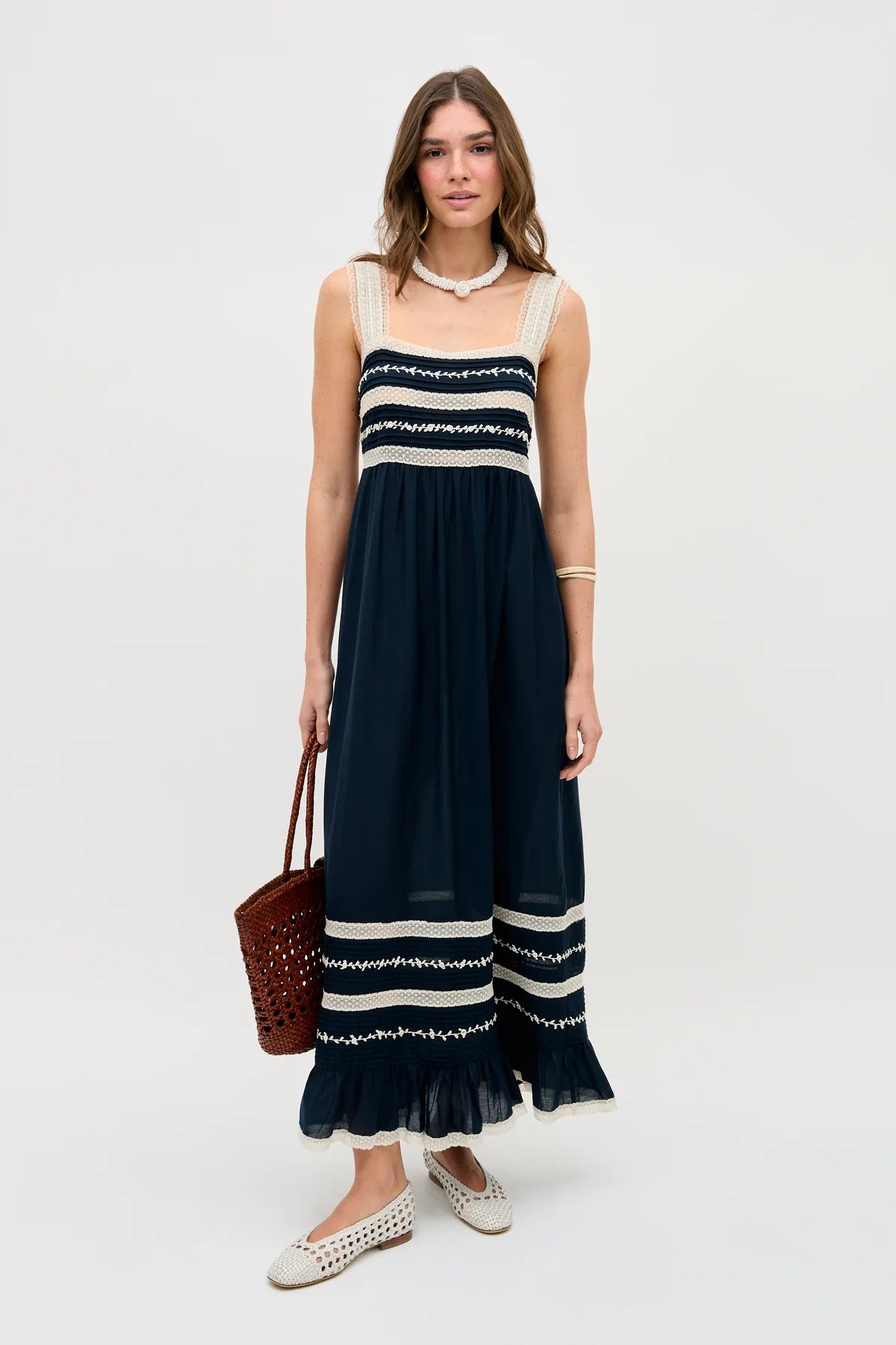 Malie Dress - Deep Navy