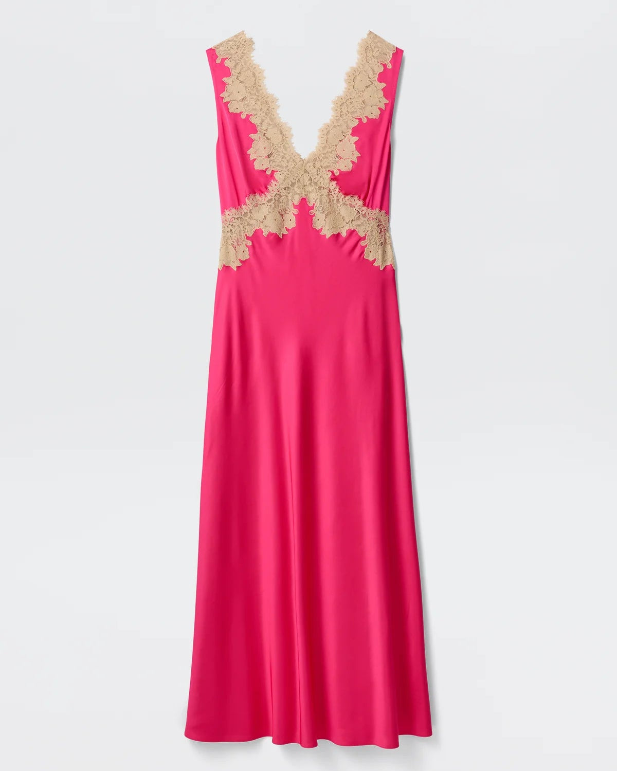 Lysandra Dress - Cerise