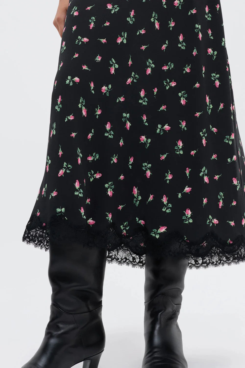 Stassie Skirt - Sienna Bud Black