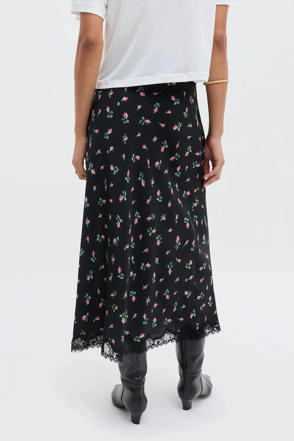 Stassie Skirt - Sienna Bud Black
