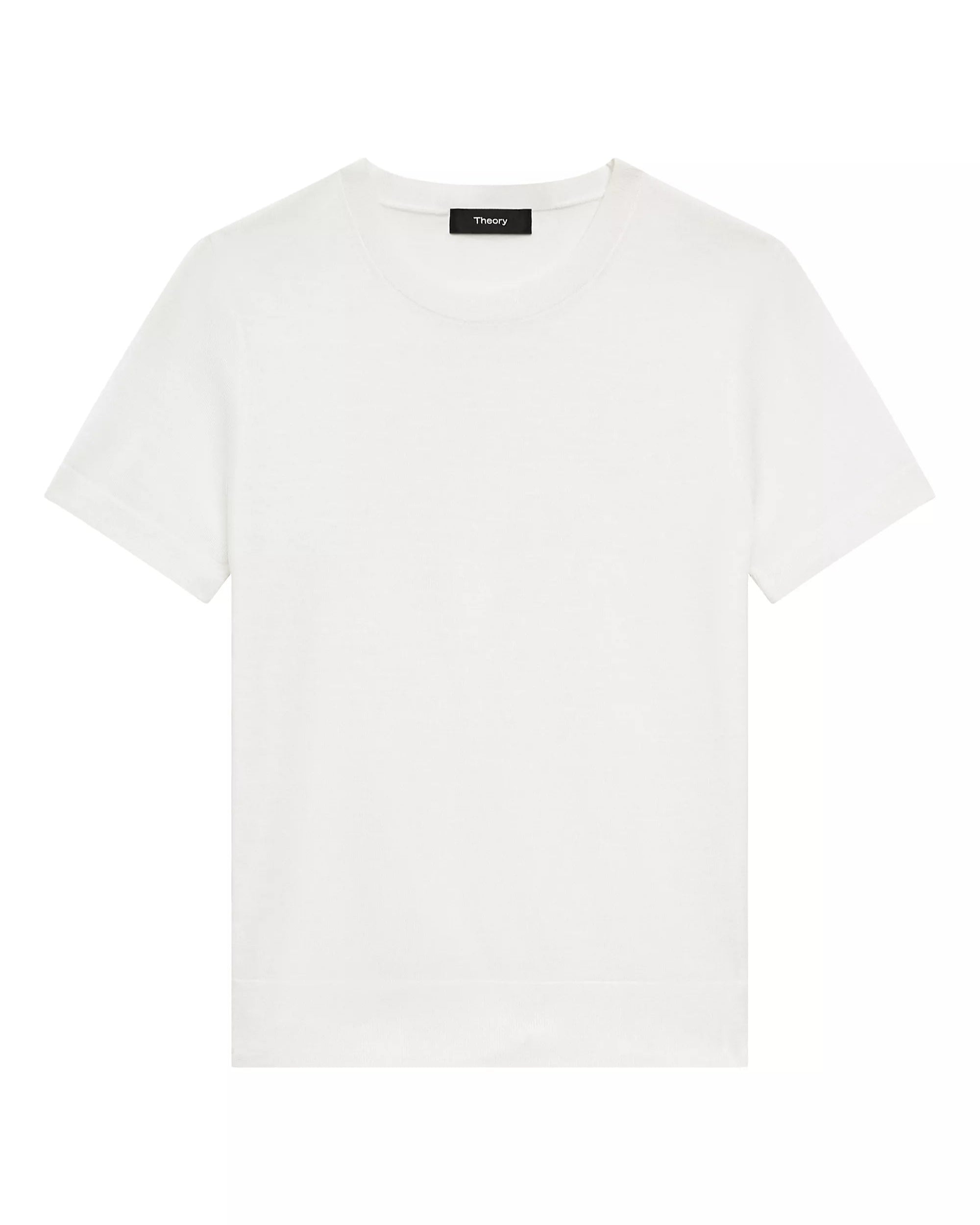 Basic Tee in Regal Wool - New Ivory
