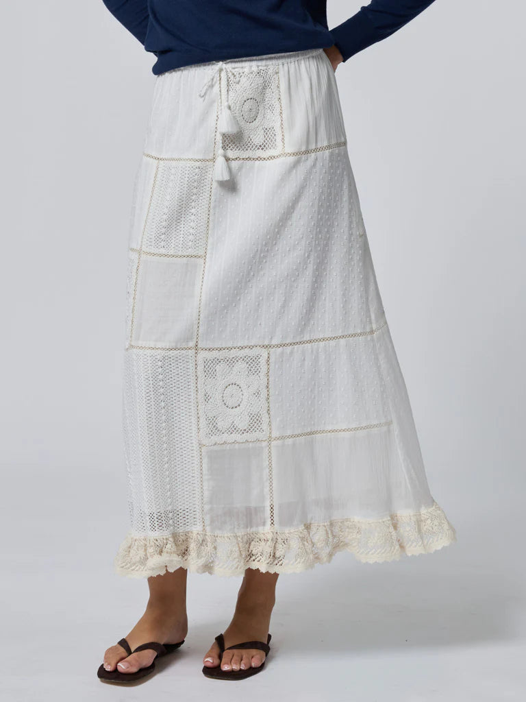 Louisa Skirt - Ivory