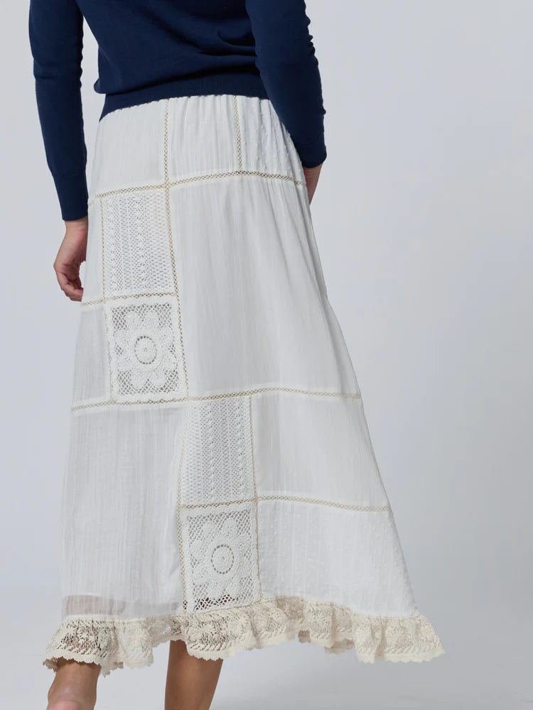 Louisa Skirt - Ivory