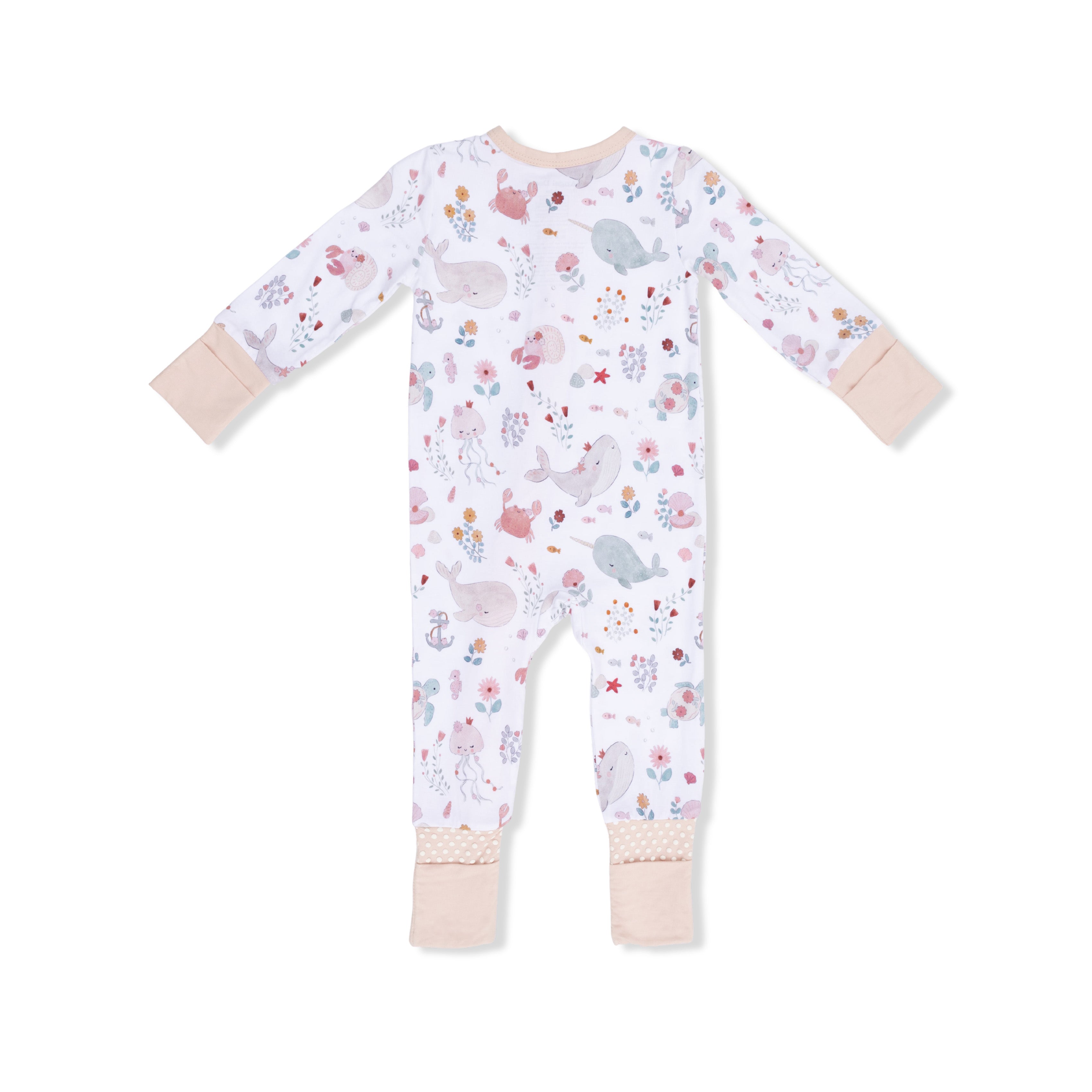 Convertible Romper - Garden Sea Creatures