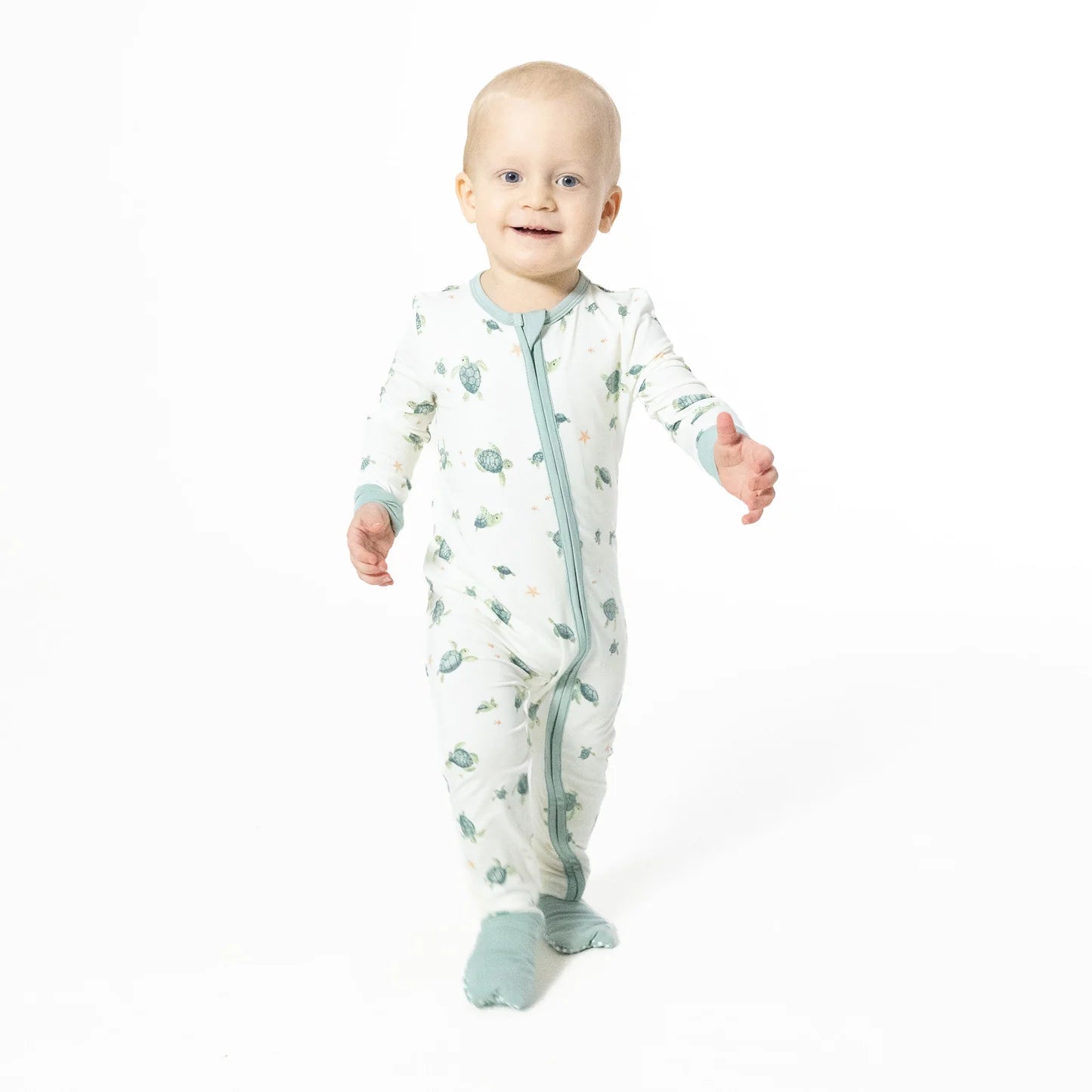 Convertible Romper - Sea Turtles