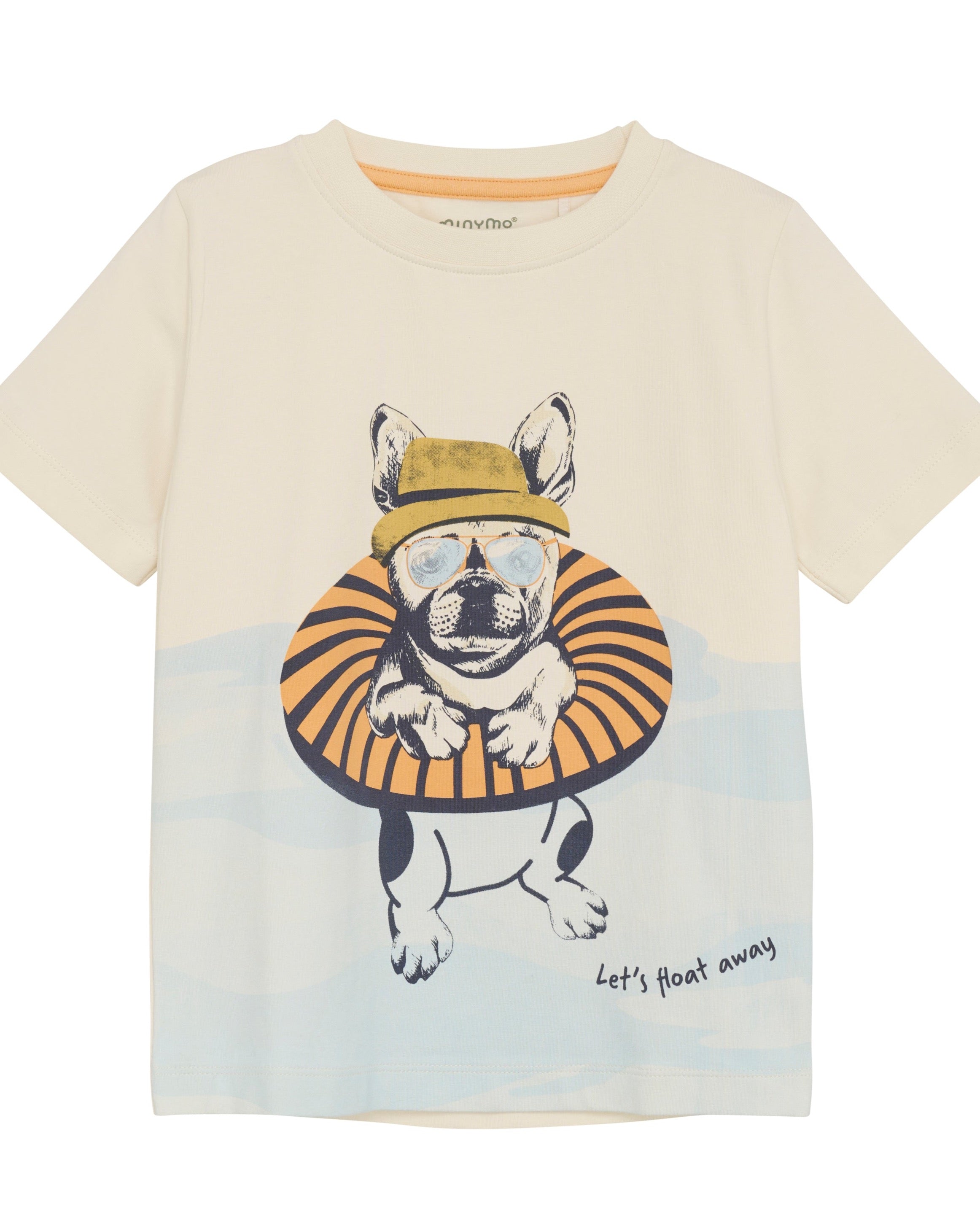 Dog Print T-Shirt and Shorts in Pristine Set