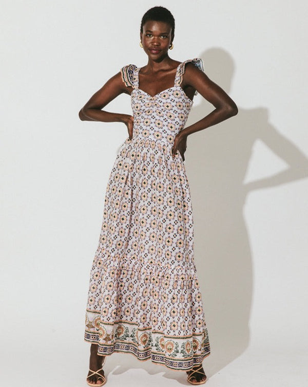 Nica Maxi Dress - Marrakesh Print