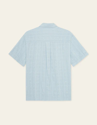 Structured SS Shirt - Skyway Blue