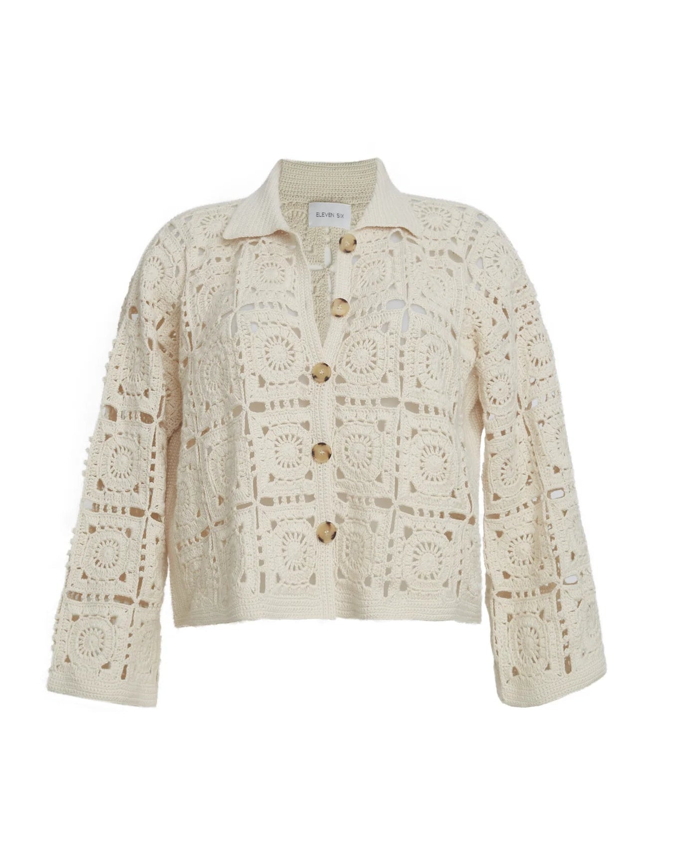 Tasha Crop Jacket - Ivory