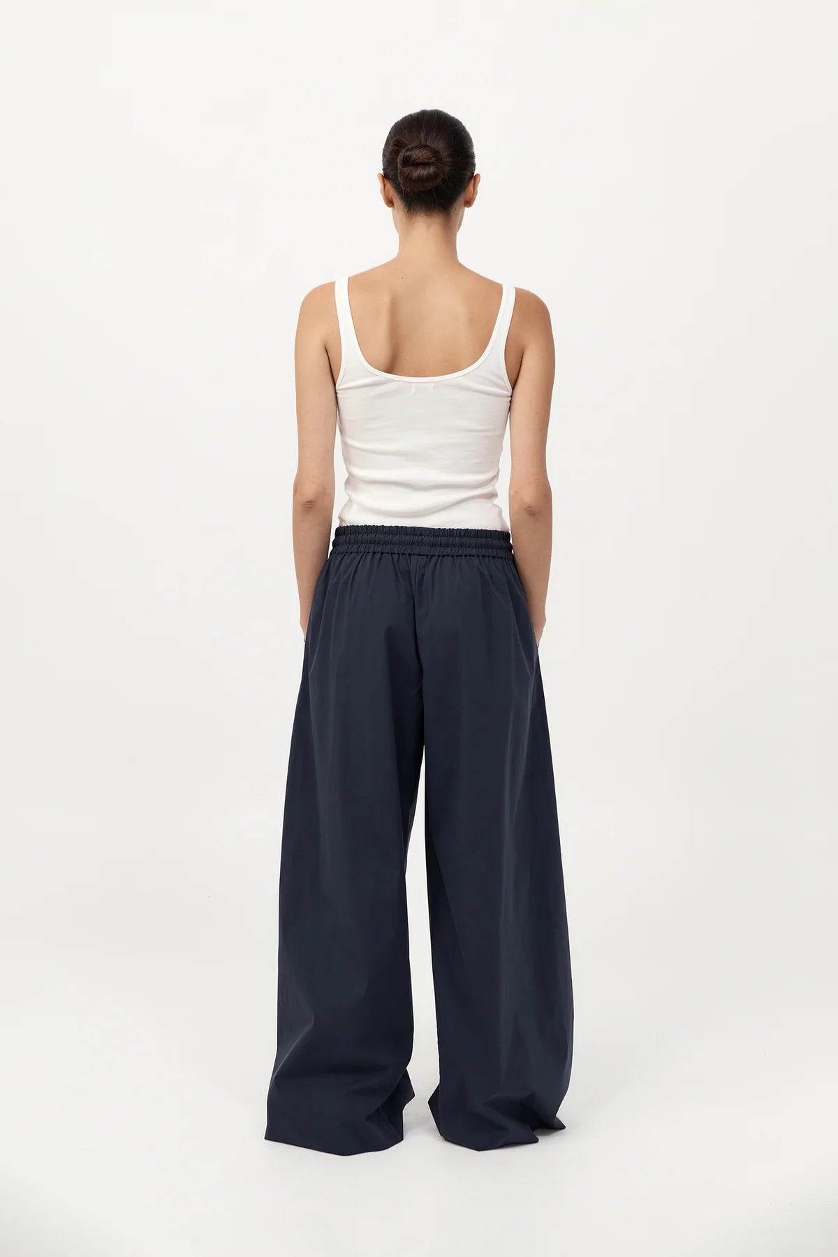 Everyday Drawstring Pants - Dark Ink
