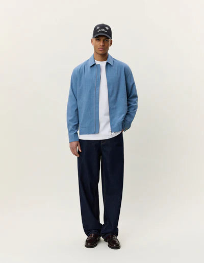 Como Coach Jacket - Faded Denim Blue
