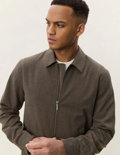 Como Coach Jacket - Bungee Cord Brown