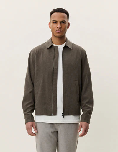 Como Coach Jacket - Bungee Cord Brown