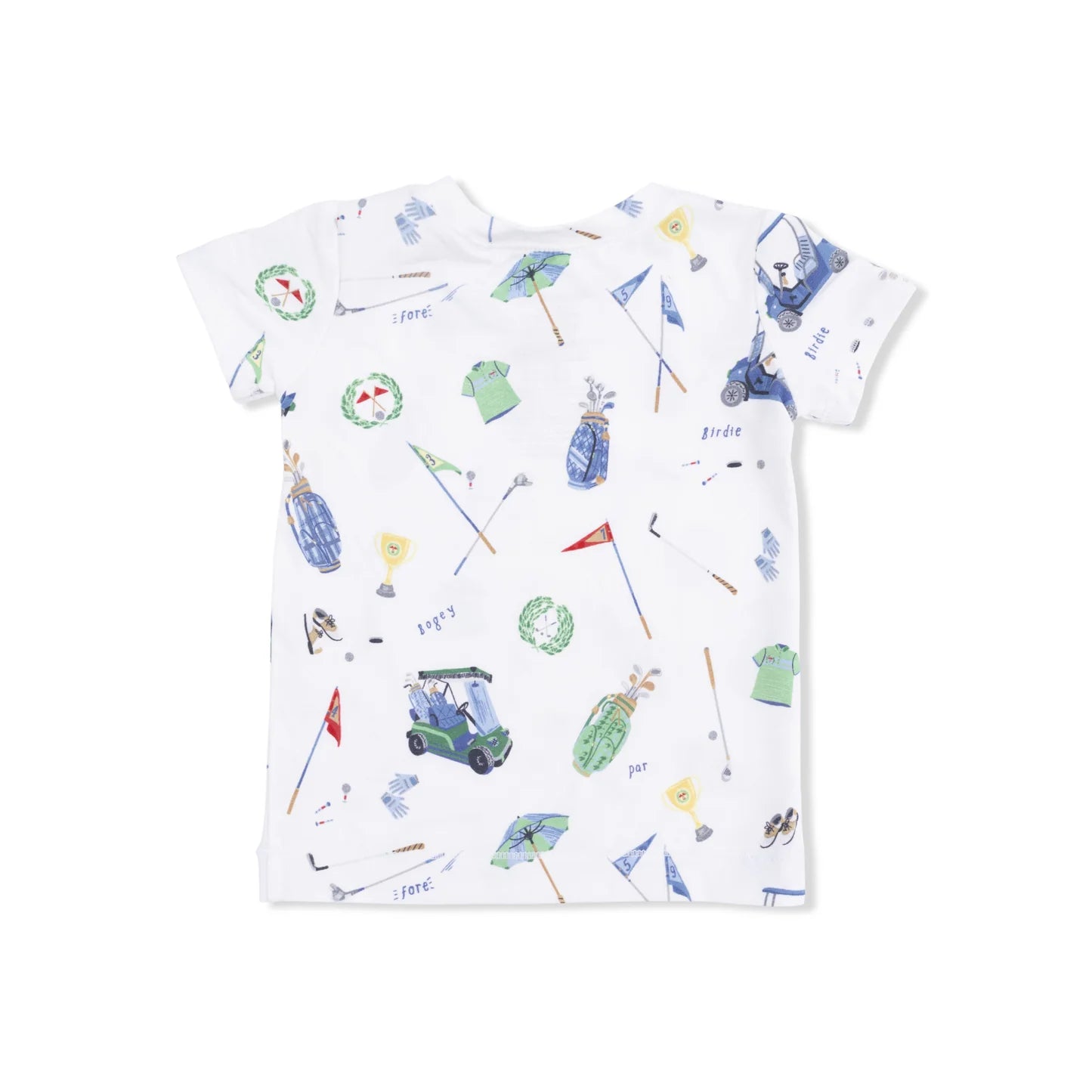 Short Sleeve Loungewear Set - Golf Things
