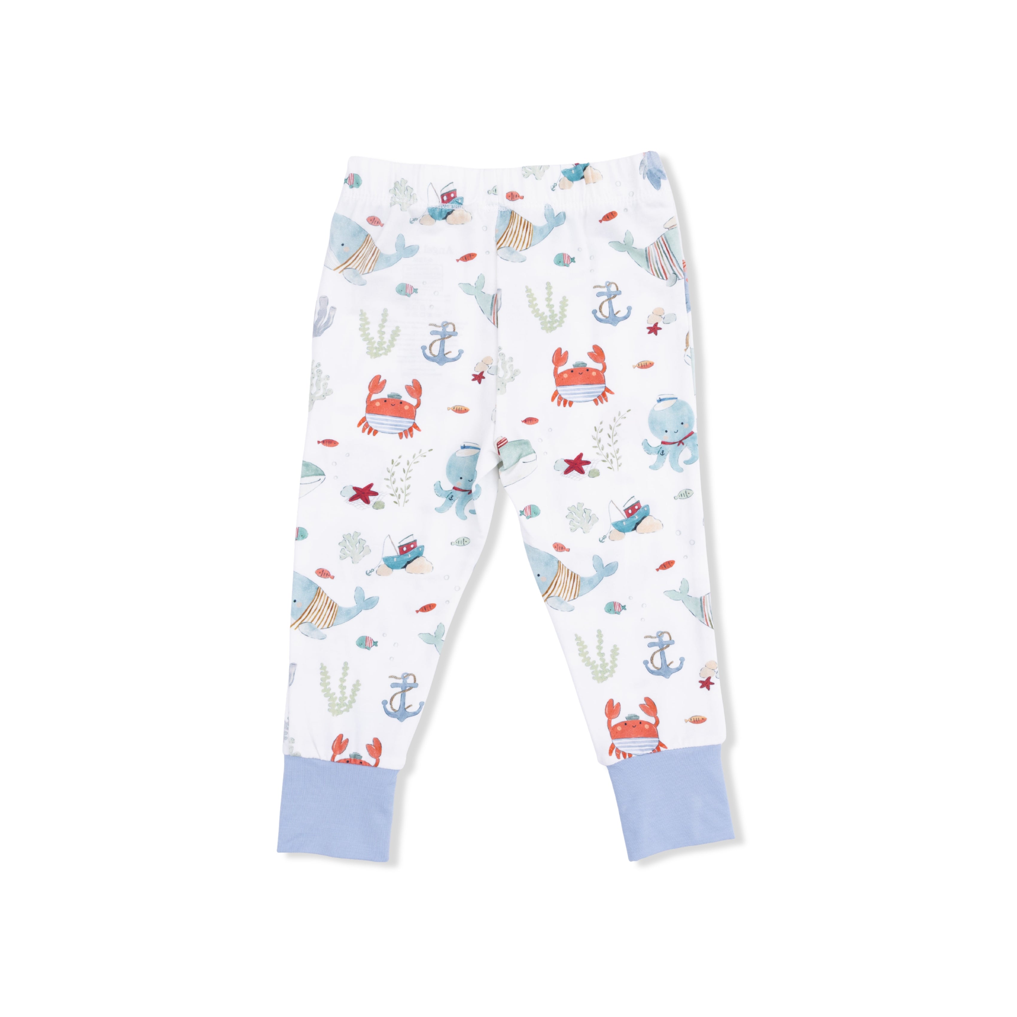 Short Sleeve Loungewear Set - Sailor Sea Creatures
