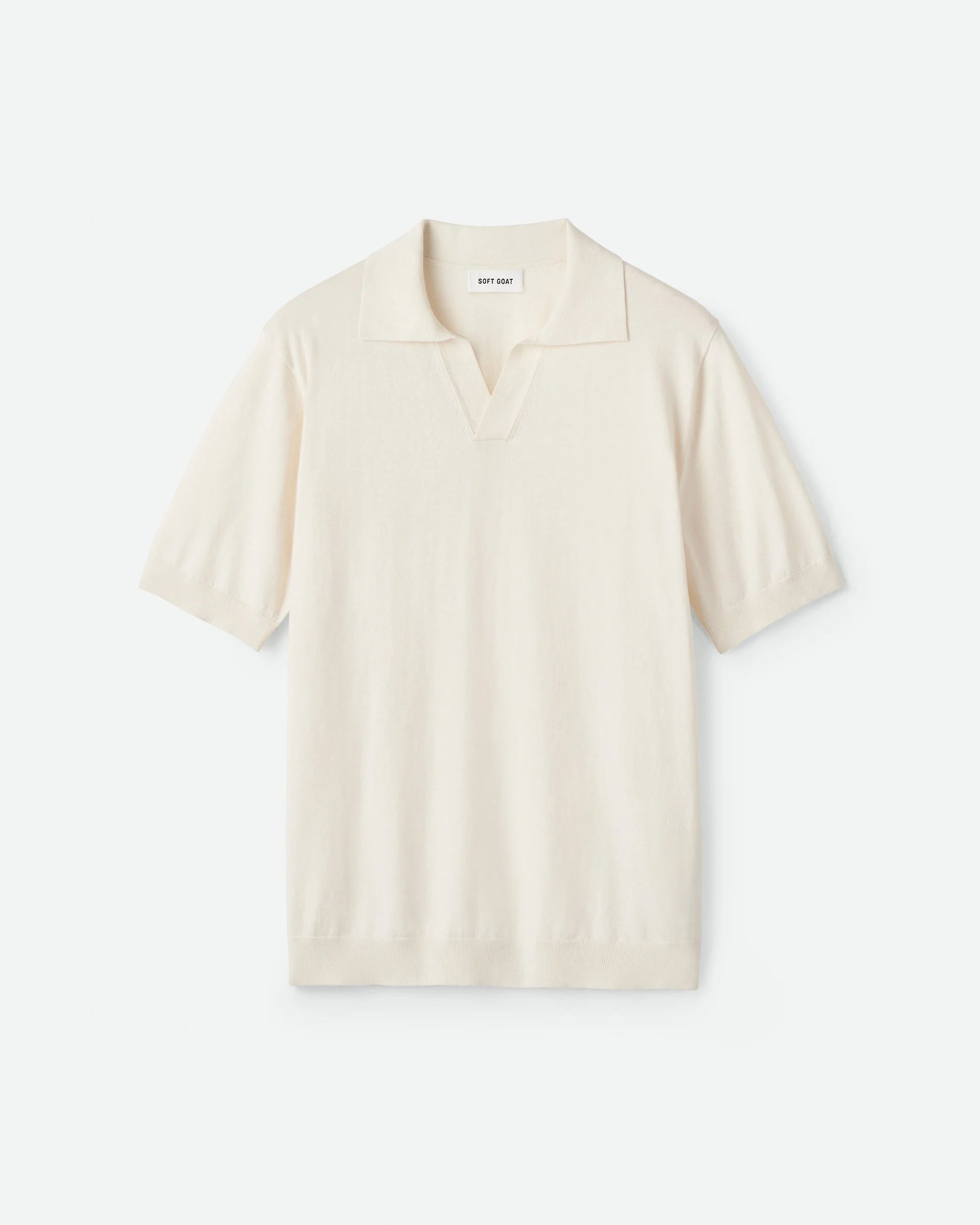 Men's Pique - Feather White