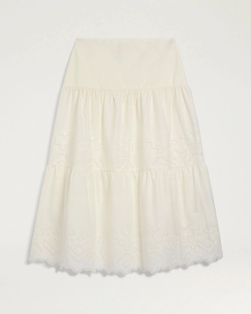 Reina Skirt - Cream