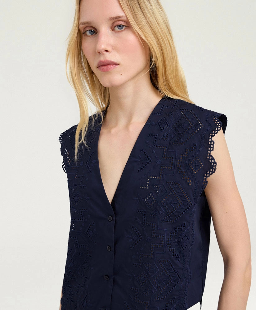 Cielo Top - Blue