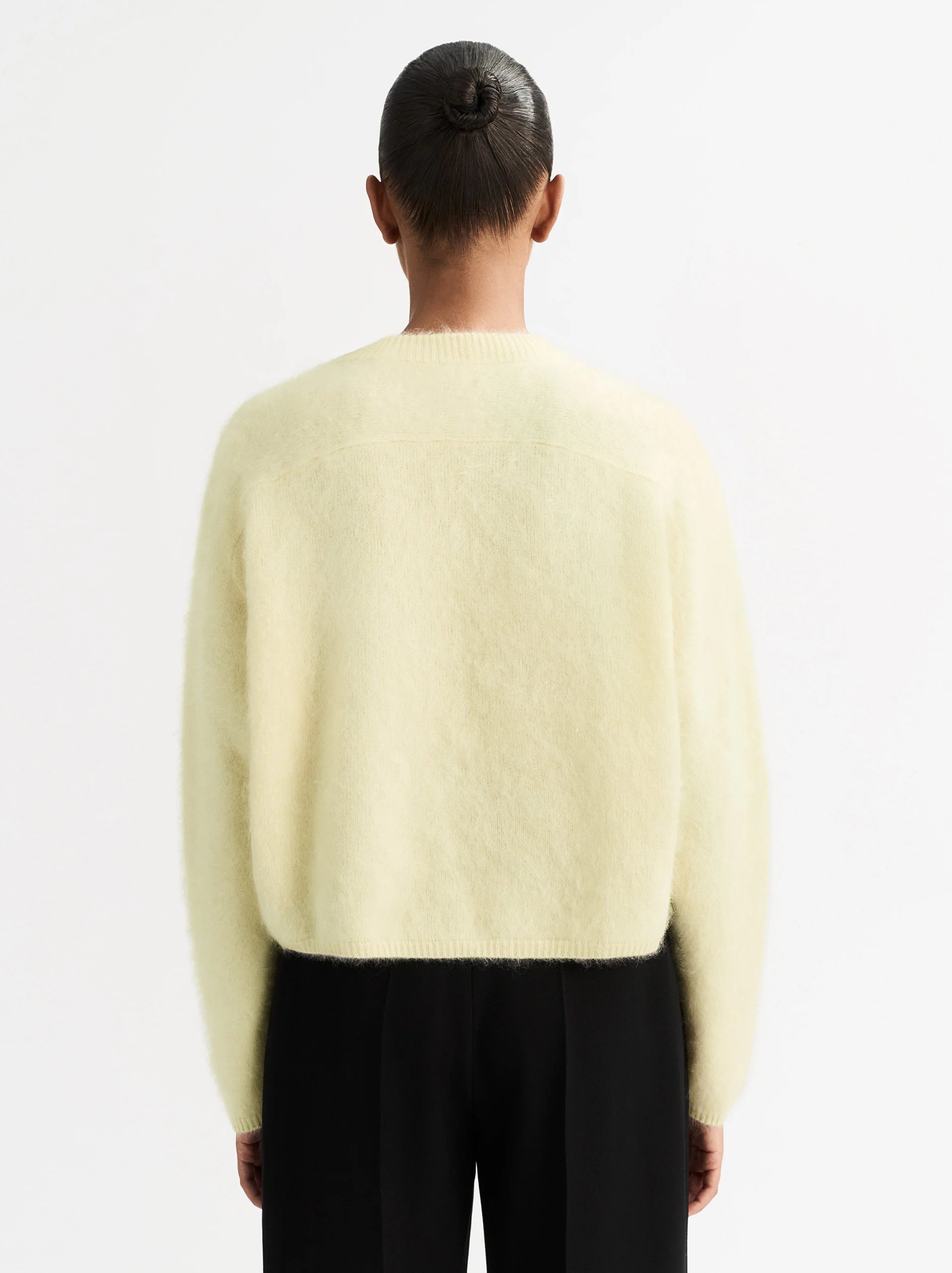 Brushed Crewneck - Lemon