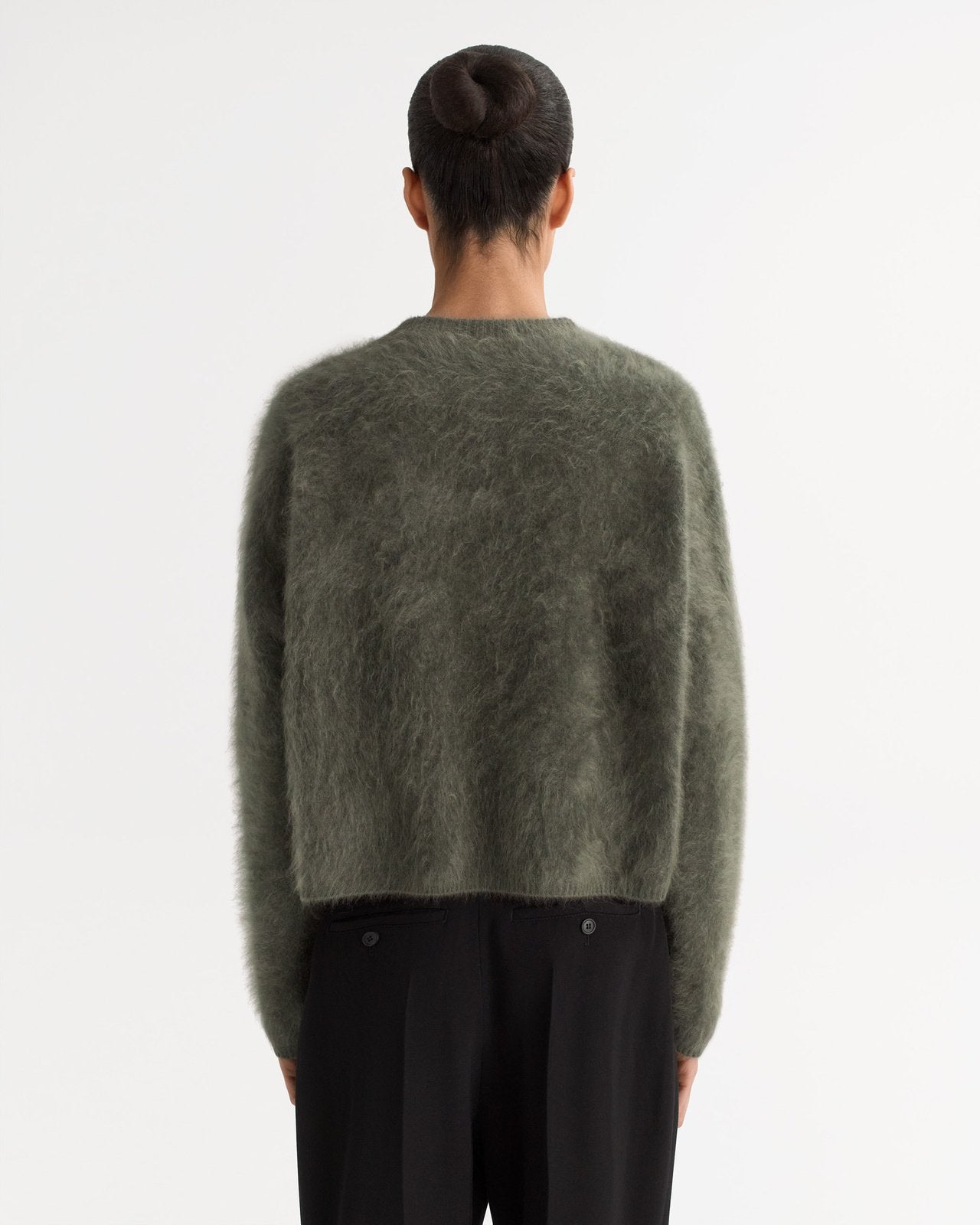 Brushed Crewneck - Olive