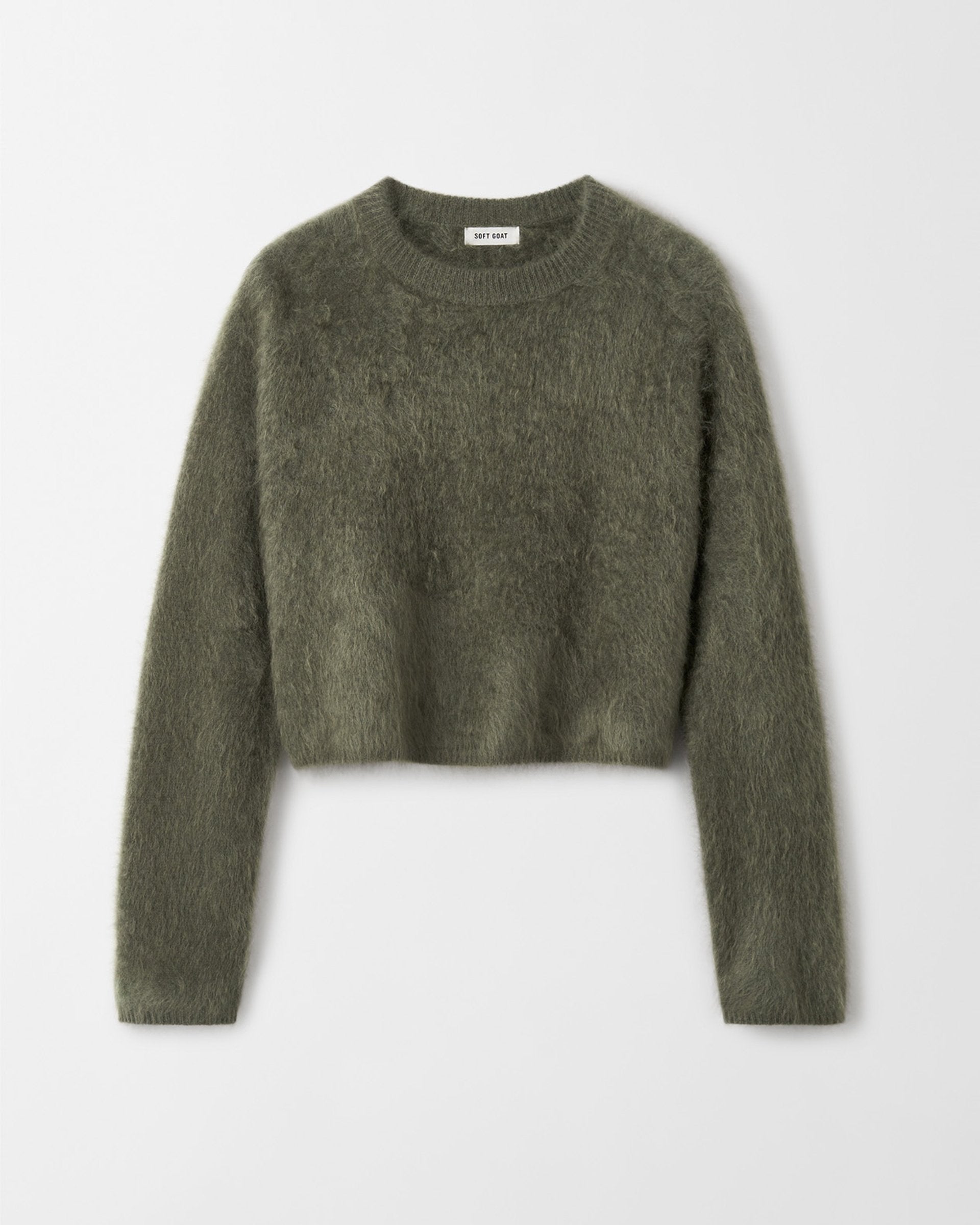 Brushed Crewneck - Olive