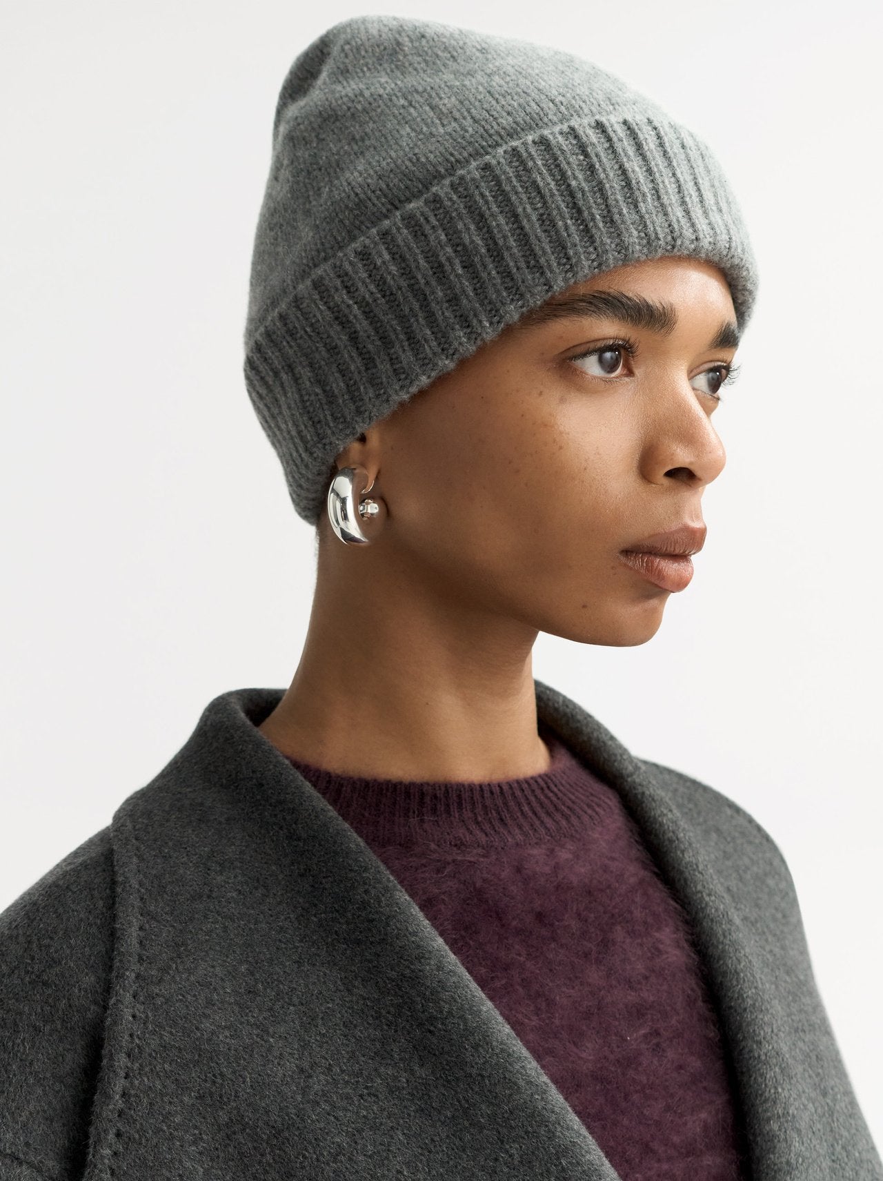 Chunky Beanie - Grey