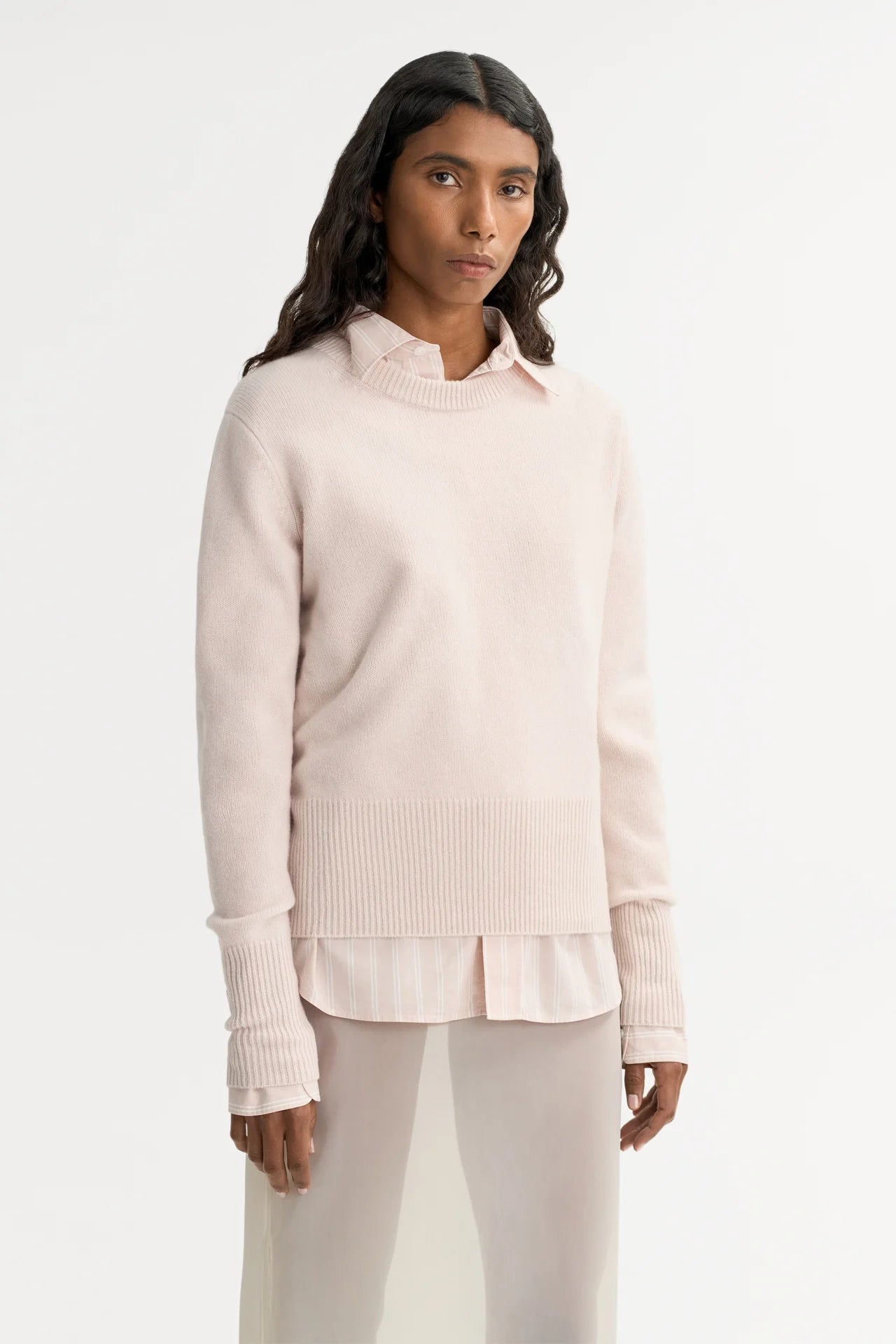 Classic Crewneck - Powder