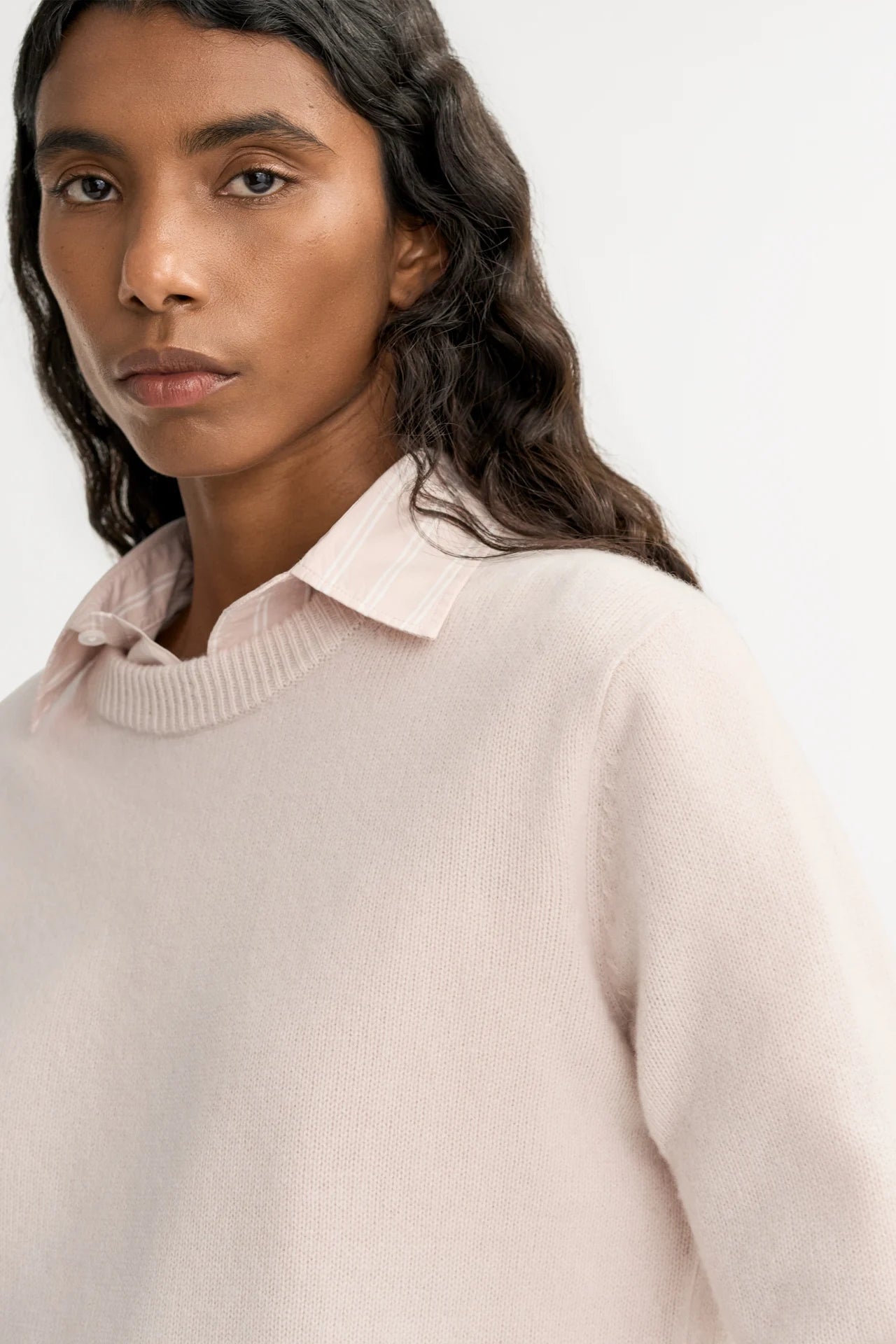 Classic Crewneck - Powder