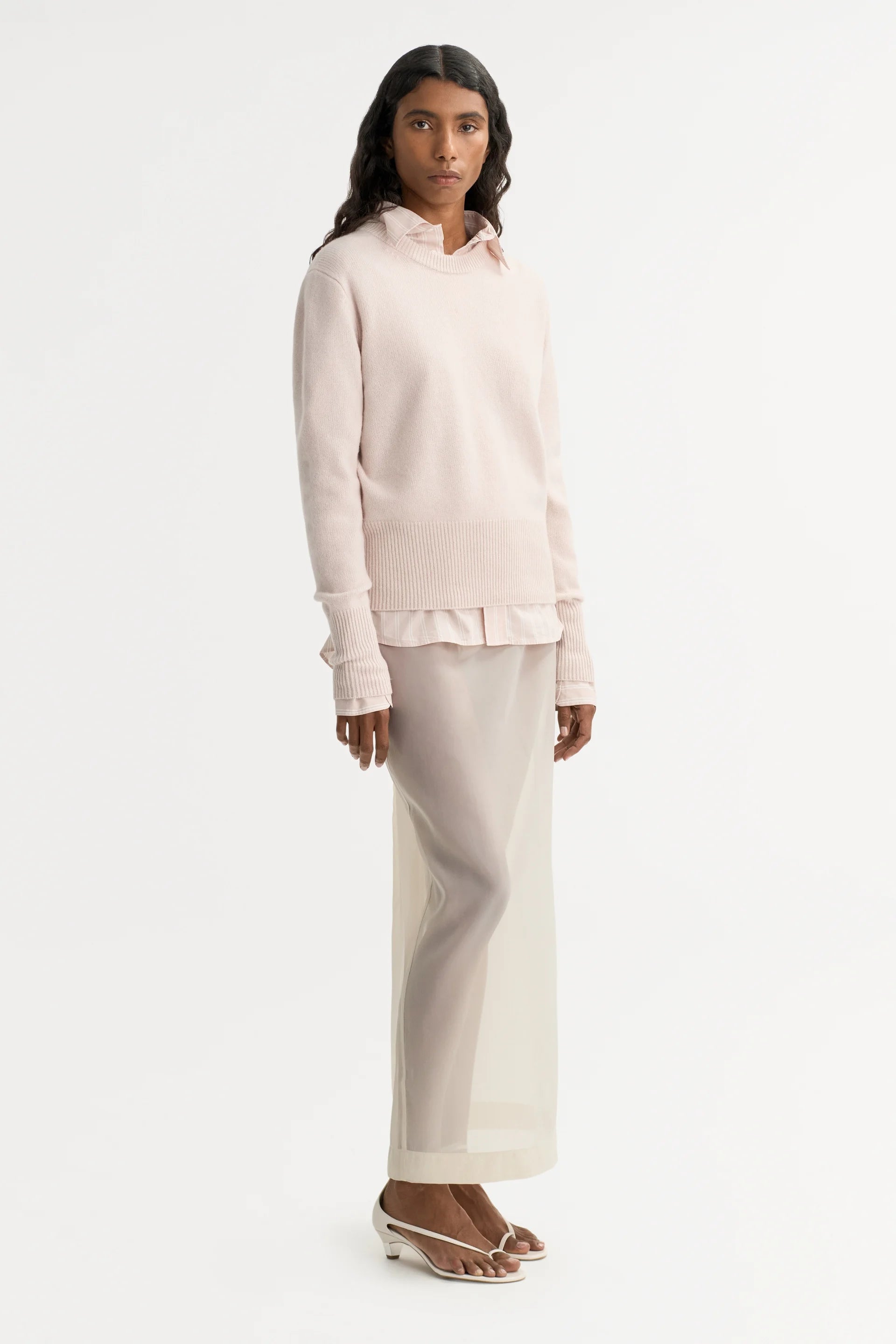 Classic Crewneck - Powder