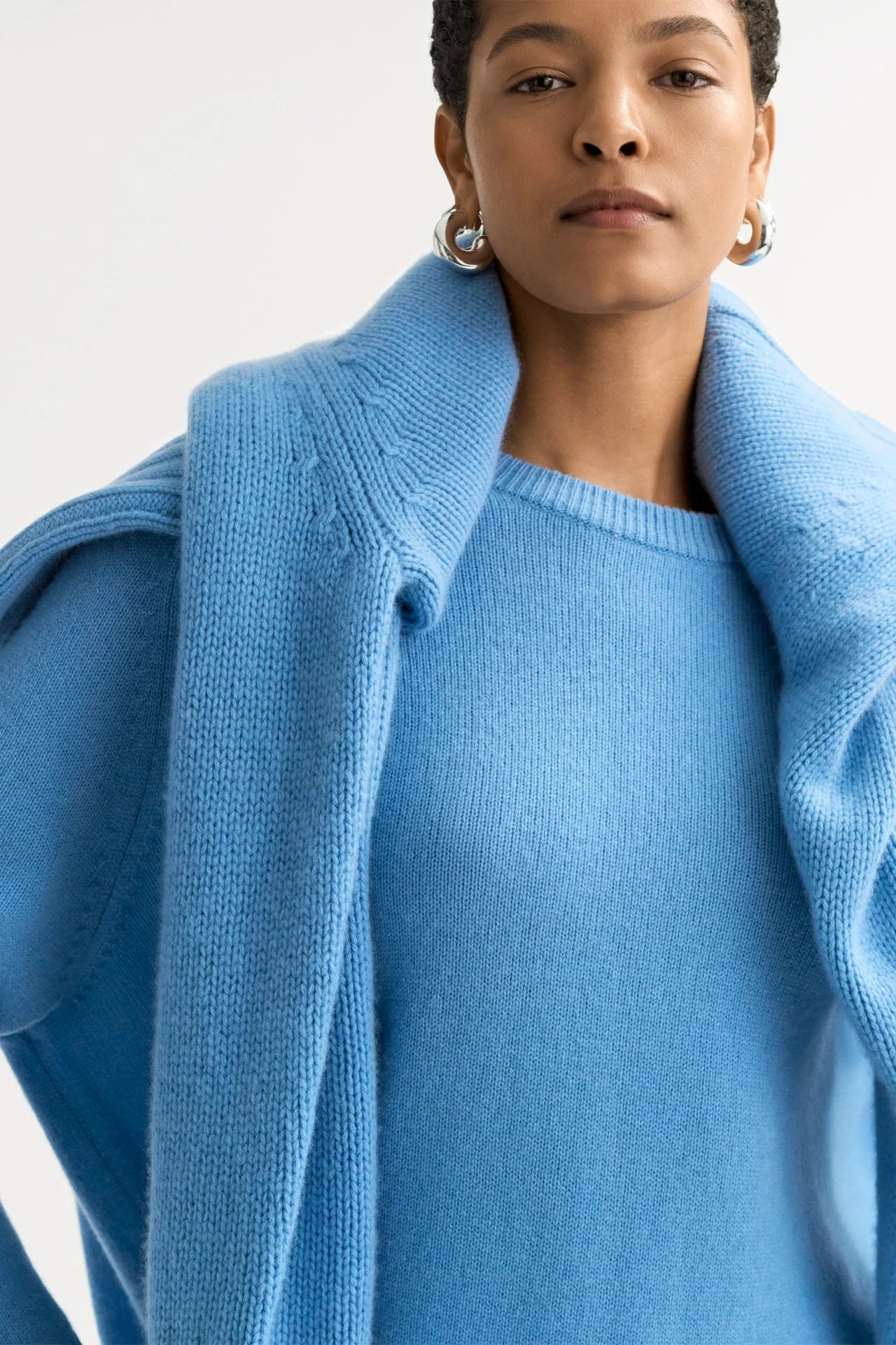 Boyfriend Crewneck - Azure