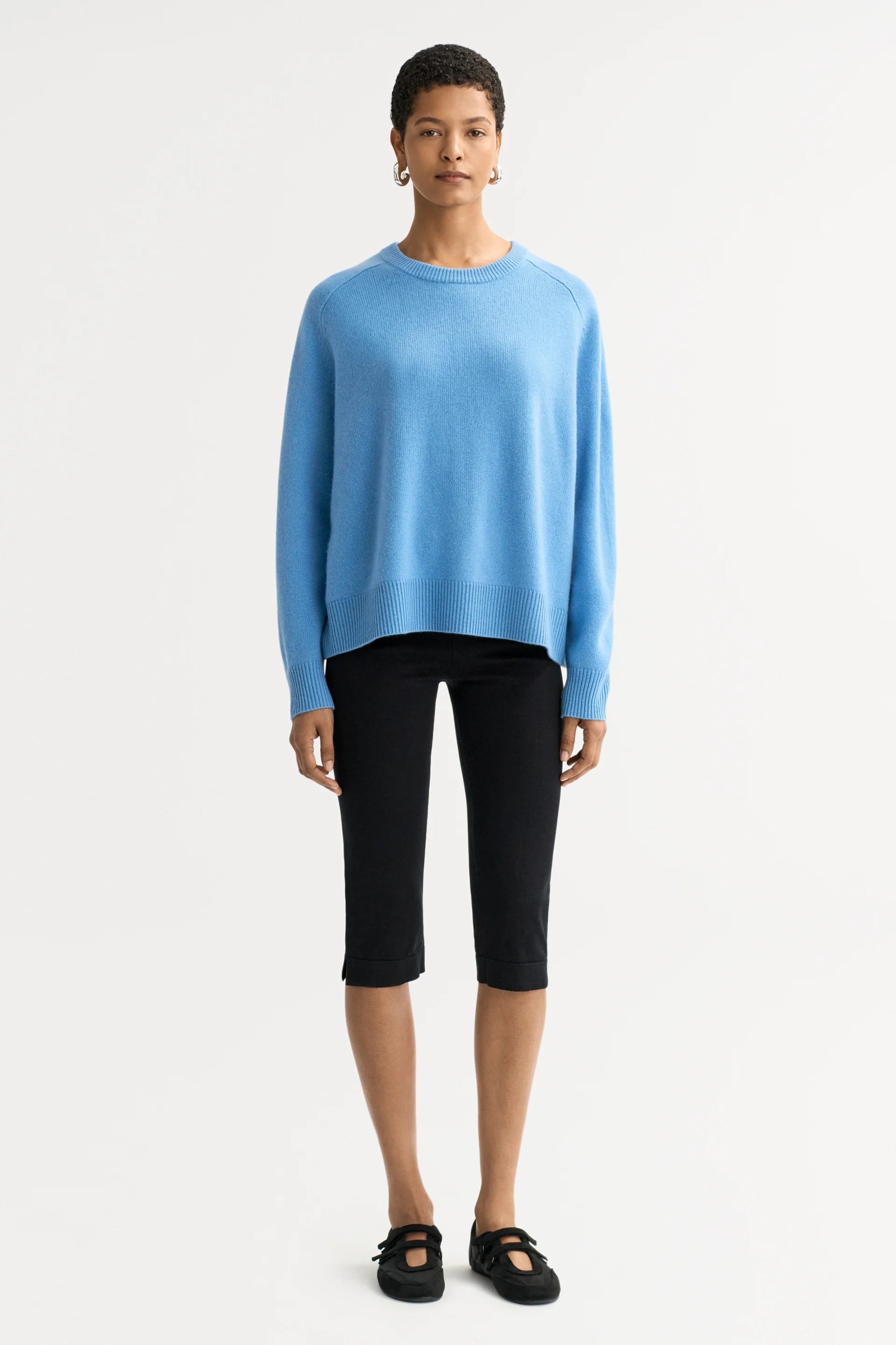 Boyfriend Crewneck - Azure