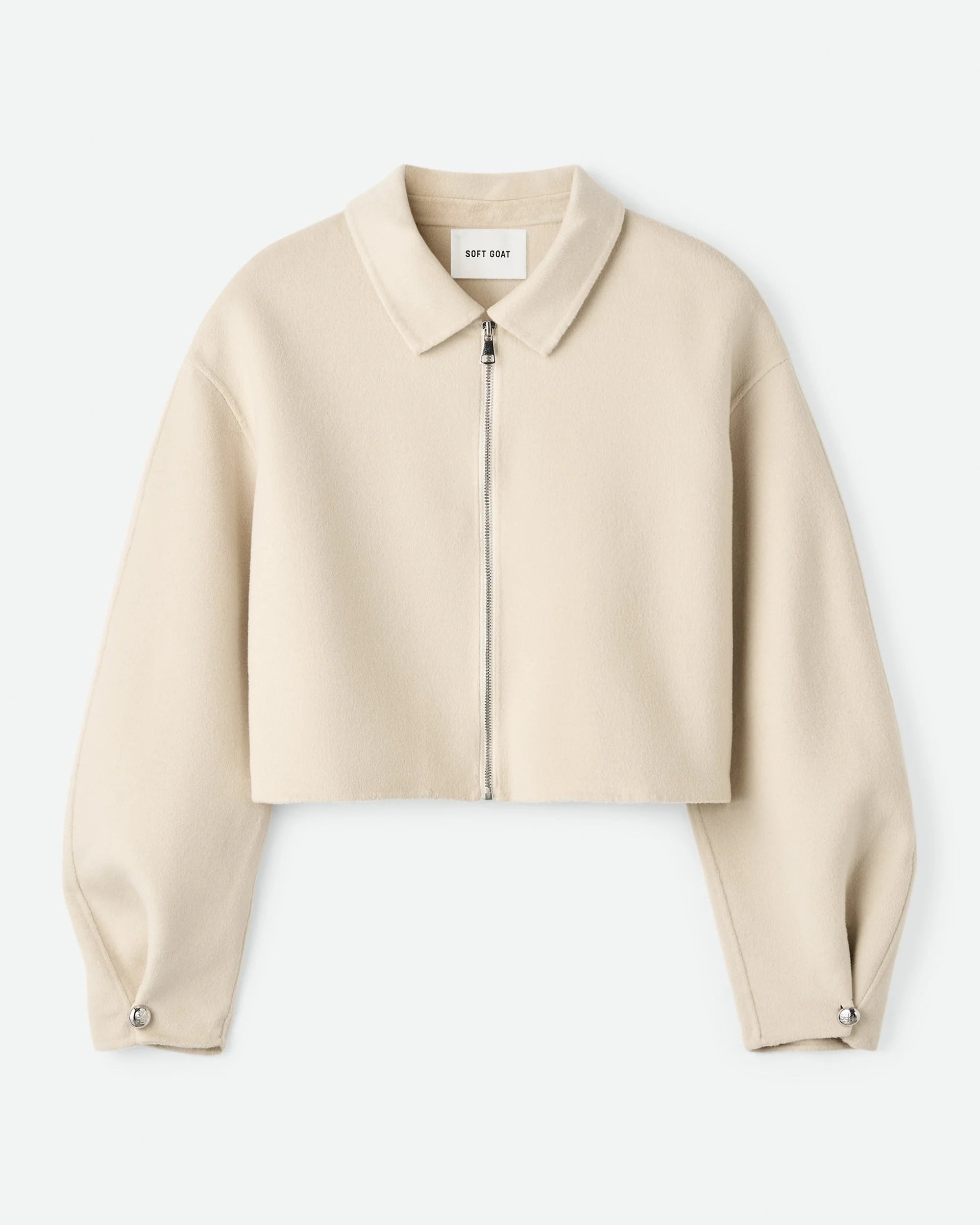 Zip Jacket - Cream