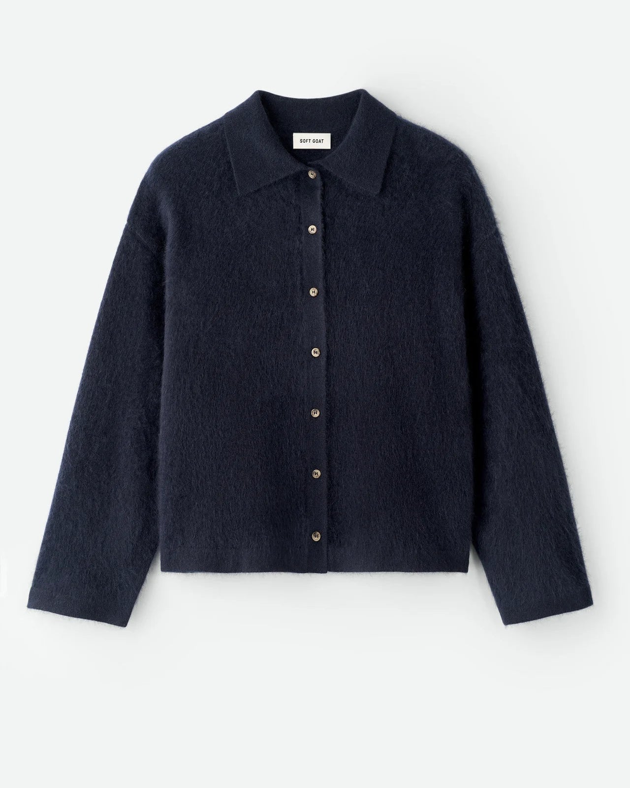 Brushed Shirt - Navy