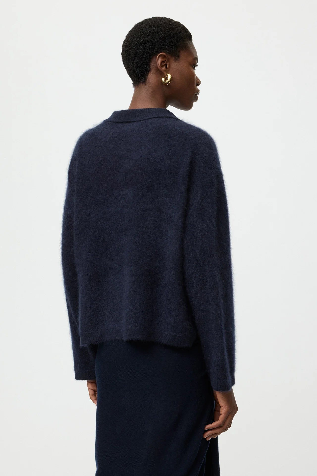 Brushed Shirt - Navy