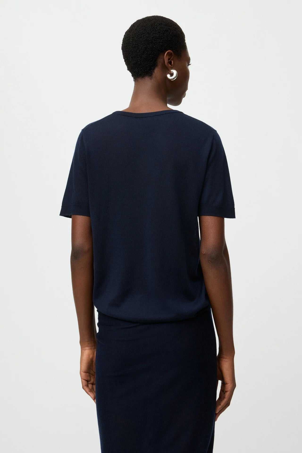 Featherlight Tee - Navy
