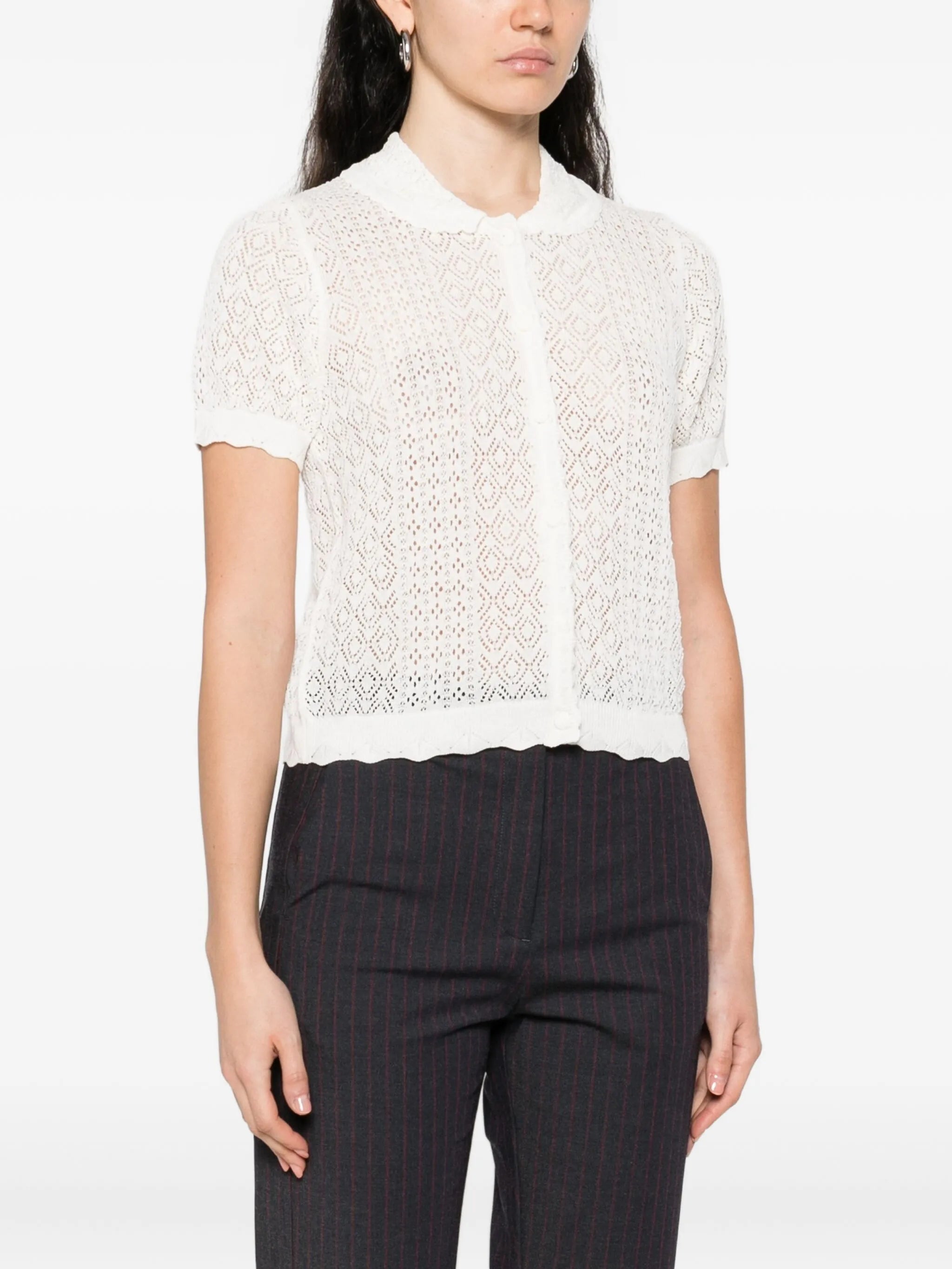 Eveline Cardigan - Ivory