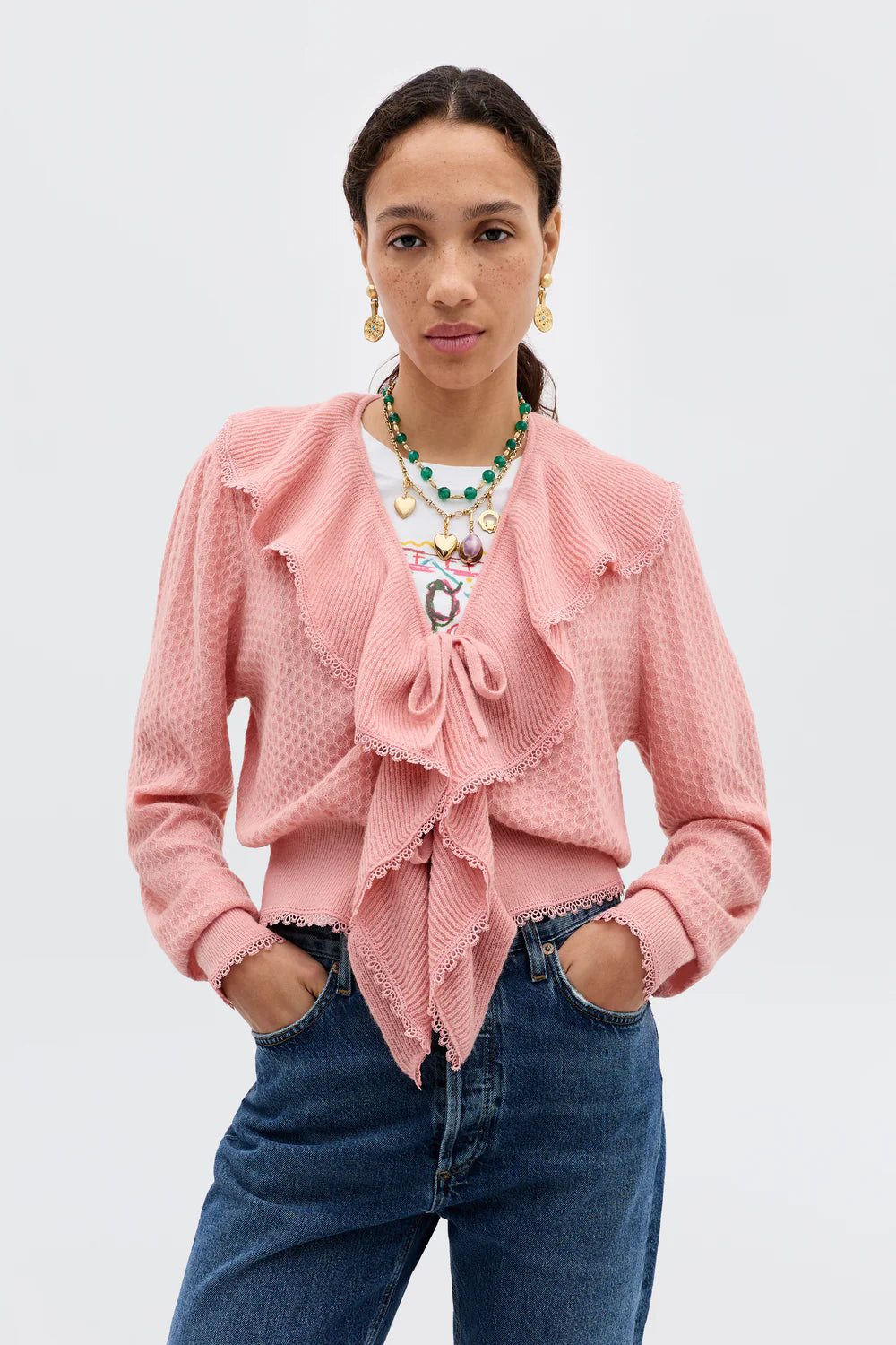 Kianna Cardigan - Blush